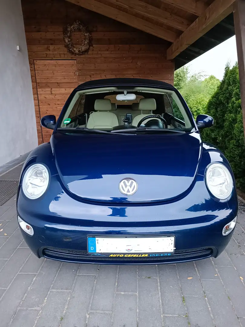 Volkswagen New Beetle Cabriolet 2.0 Automatik Blau - 1