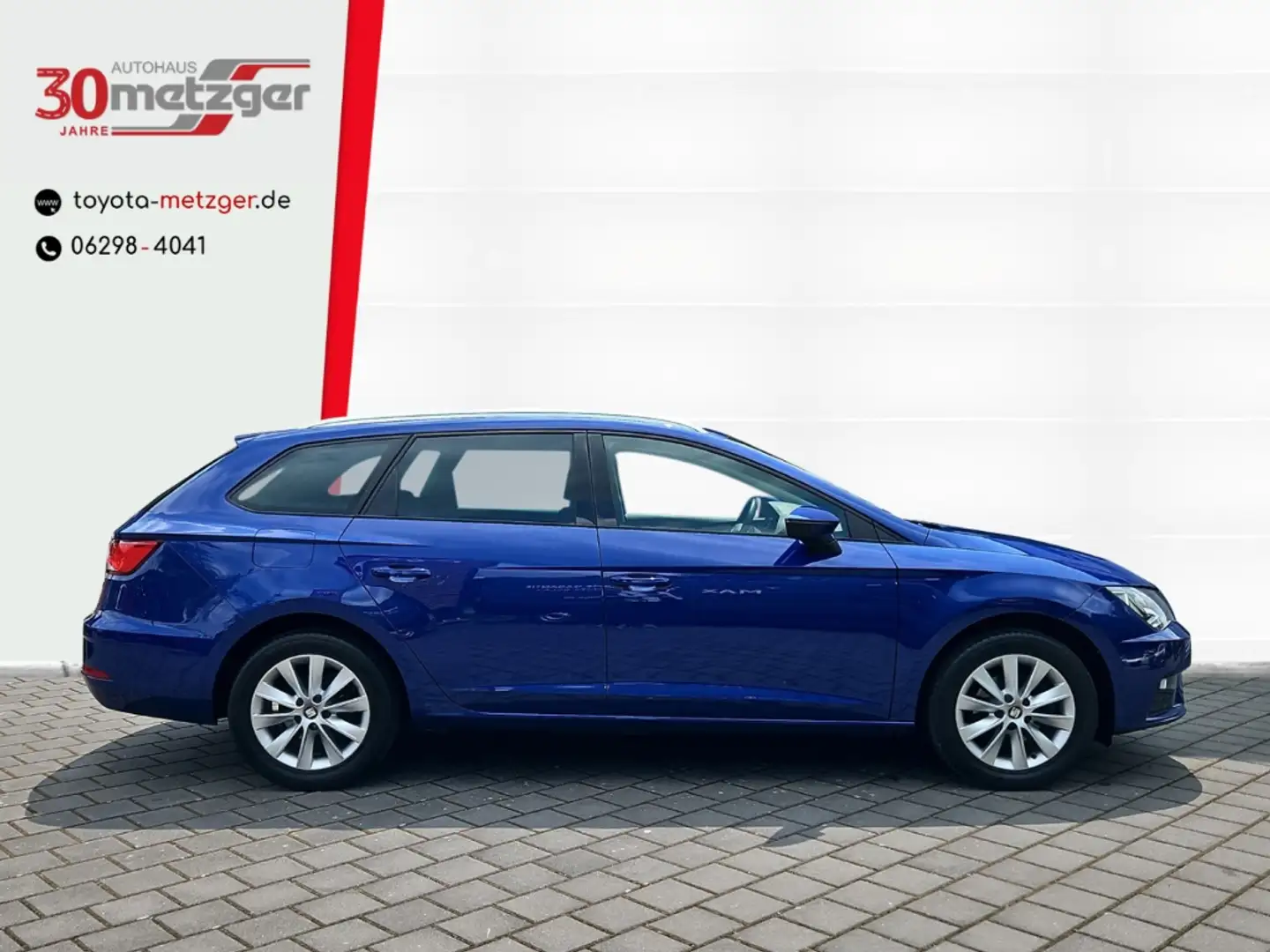 SEAT Leon ST Style 1.2 TSI +AHK-abnehmbar +Navi +Mehrzonenkl Blauw - 2