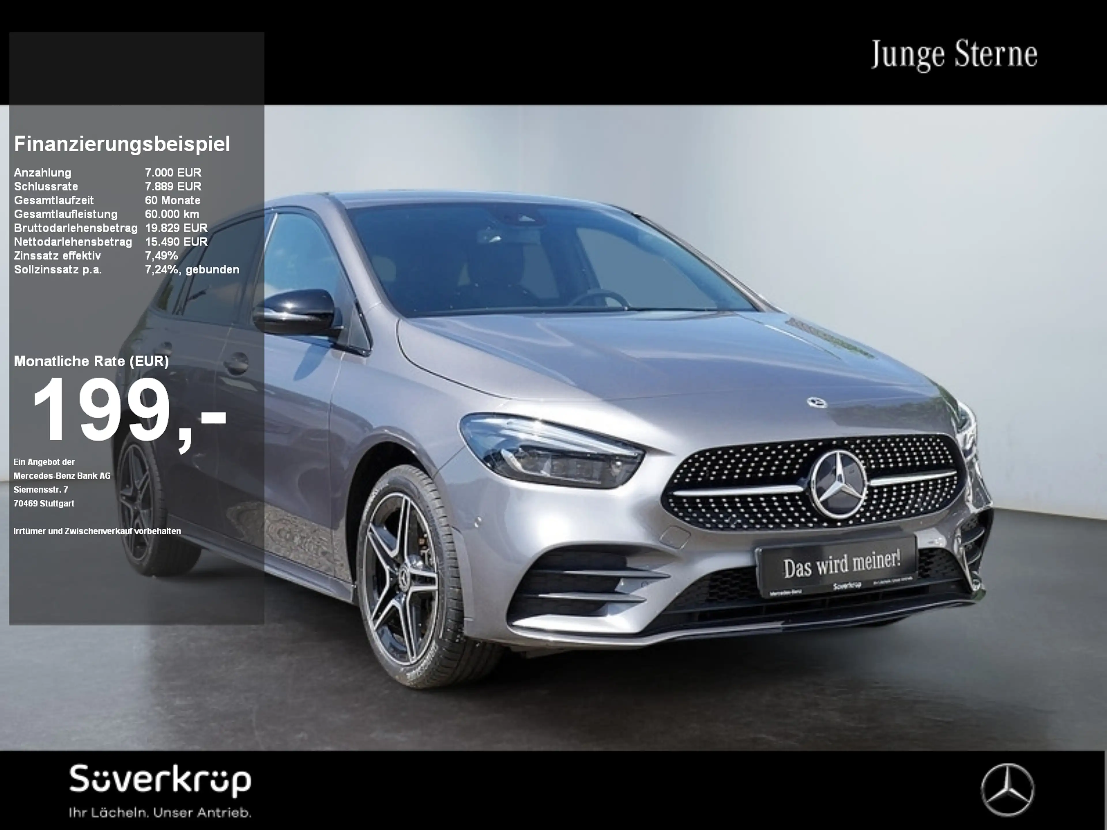 Mercedes-Benz B 250 e AMG NIGHT MULTI SPUR PDC SHZ