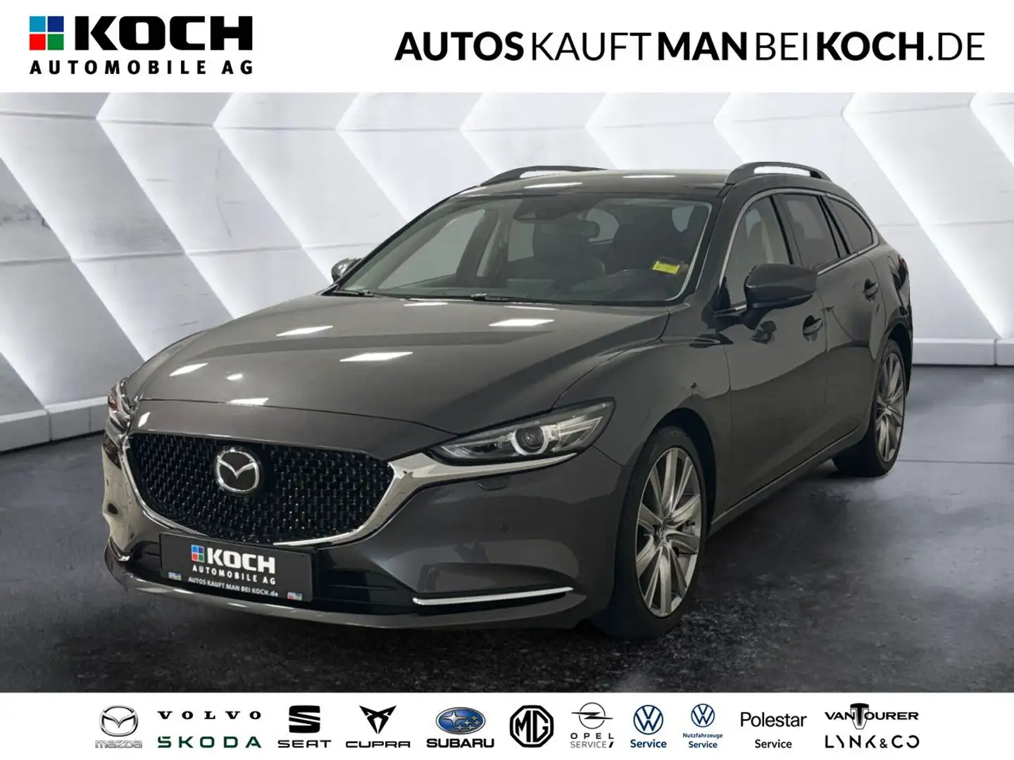 Mazda 6 2.0 SKY-G 15 FWD EXCLUSIVE-Line NAVI LED ACC Grau - 1