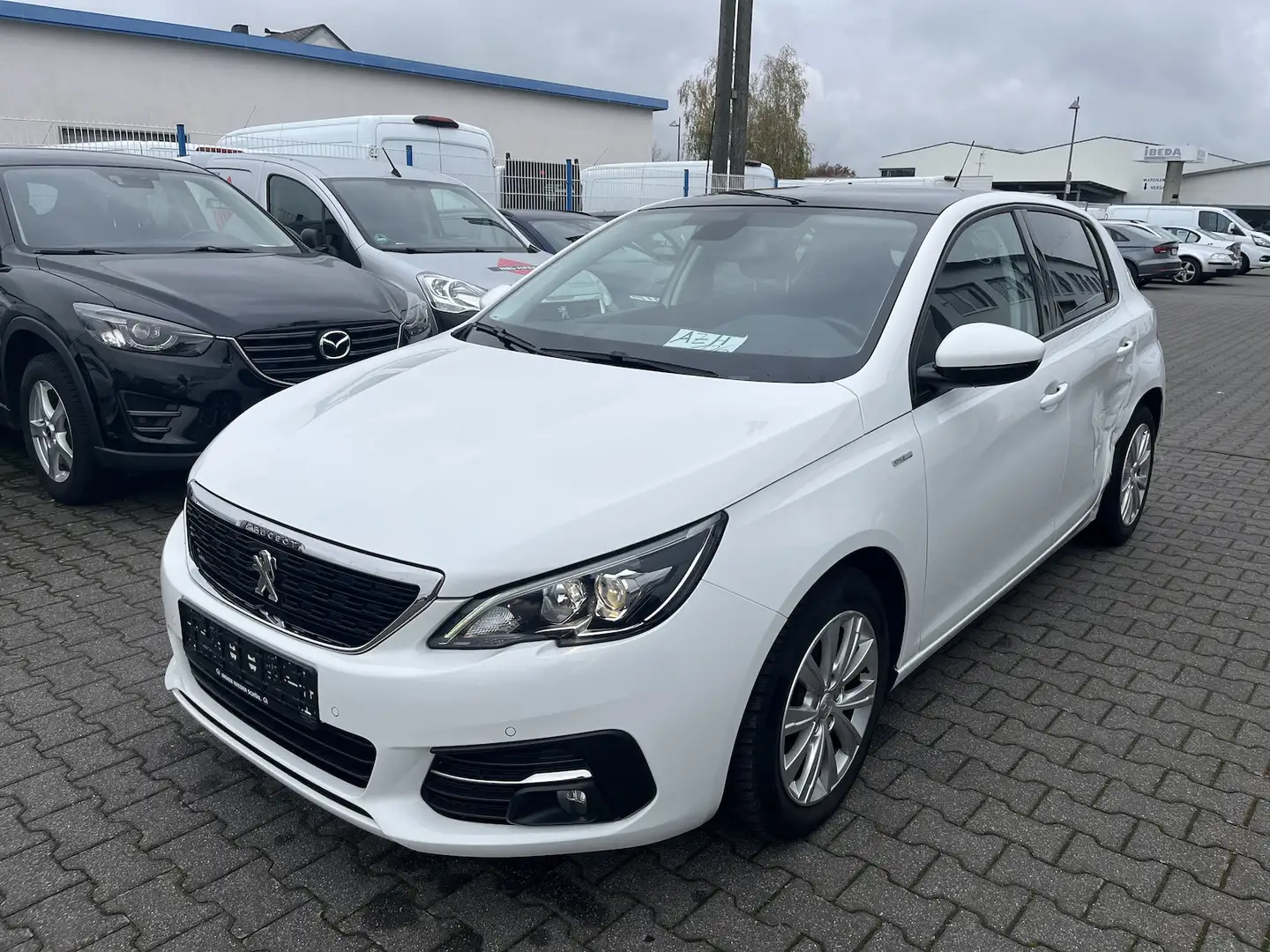 Peugeot 308 Style 1.2 Benzin, EU6, Alu, PDC, Klimatronik Bianco - 1