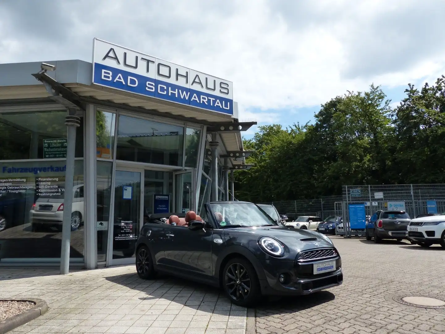 MINI Cooper S Cabrio Aut. "Chili", Leder, Navi, Hifi Gri - 1