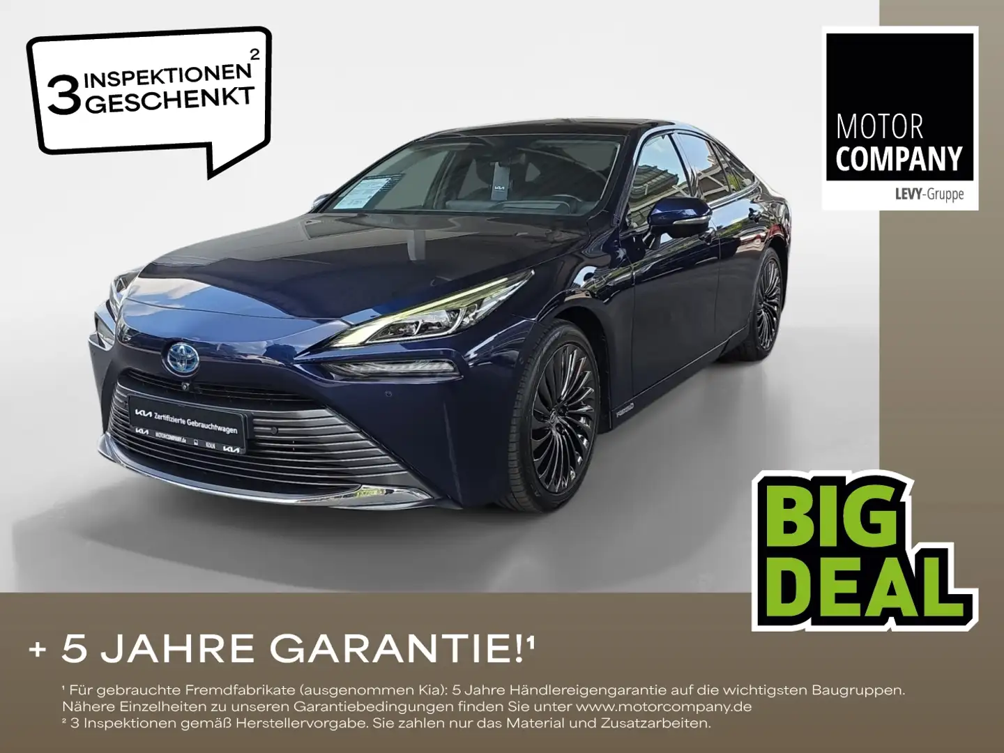 Toyota Mirai Advanced Matrix 360 4xSHZ Bel.Sitz Kam. LM Albastru - 1