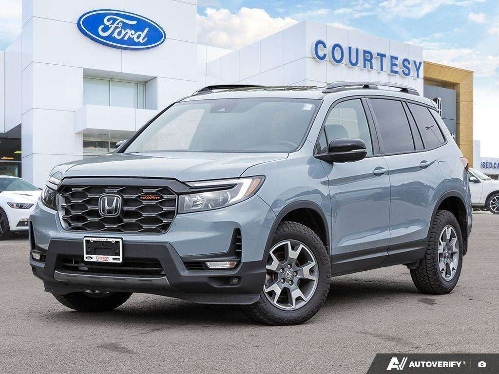 used 2023 Honda Passport car, priced at $34,800