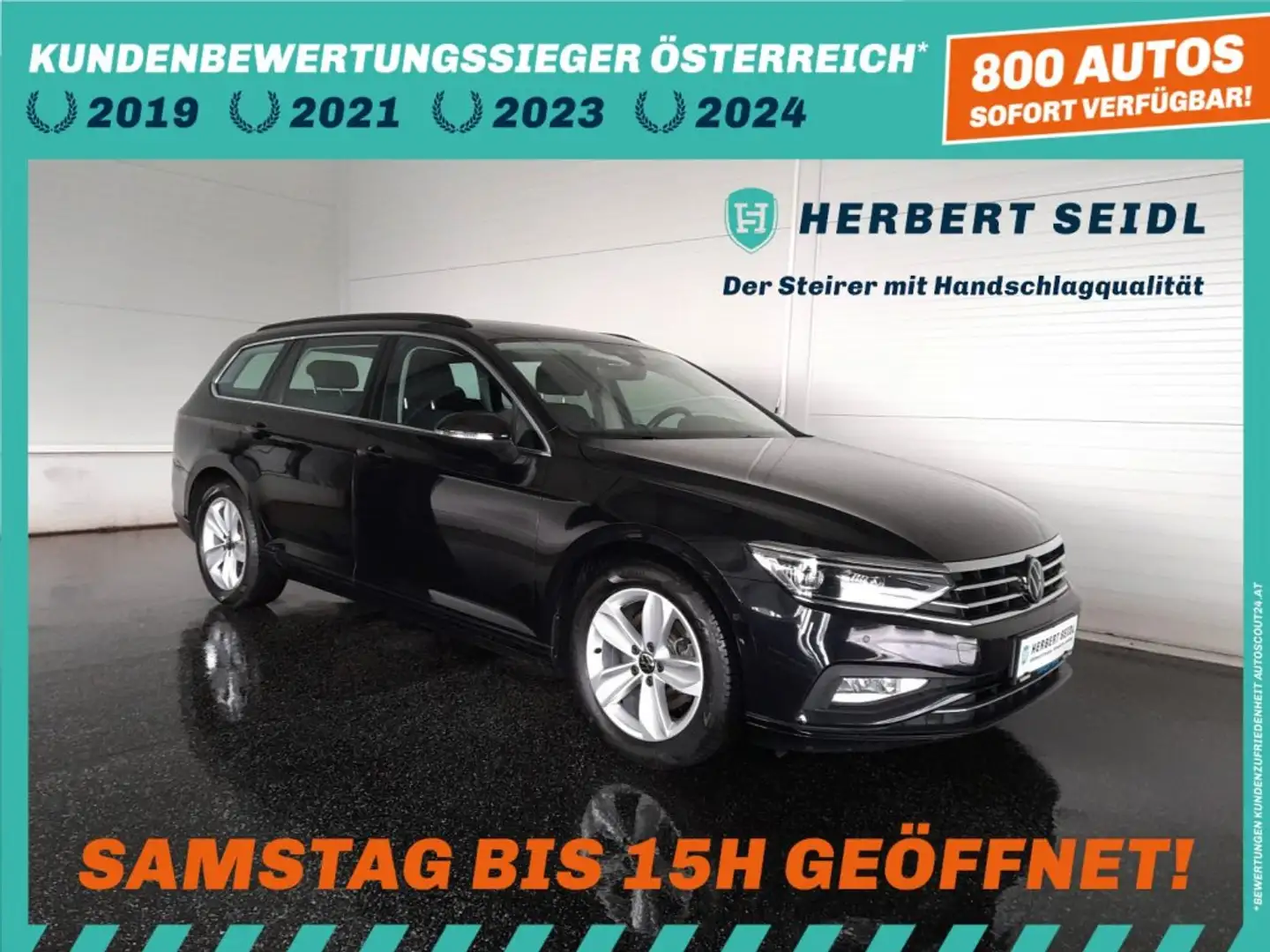 Volkswagen Passat Variant BUSINESS 2,0 TDI DSG *MATRIX-LED / 17 ZOLL / NAVI / ACC / KAMERA / SPORTMASSAGESITZ* Schwarz - 1