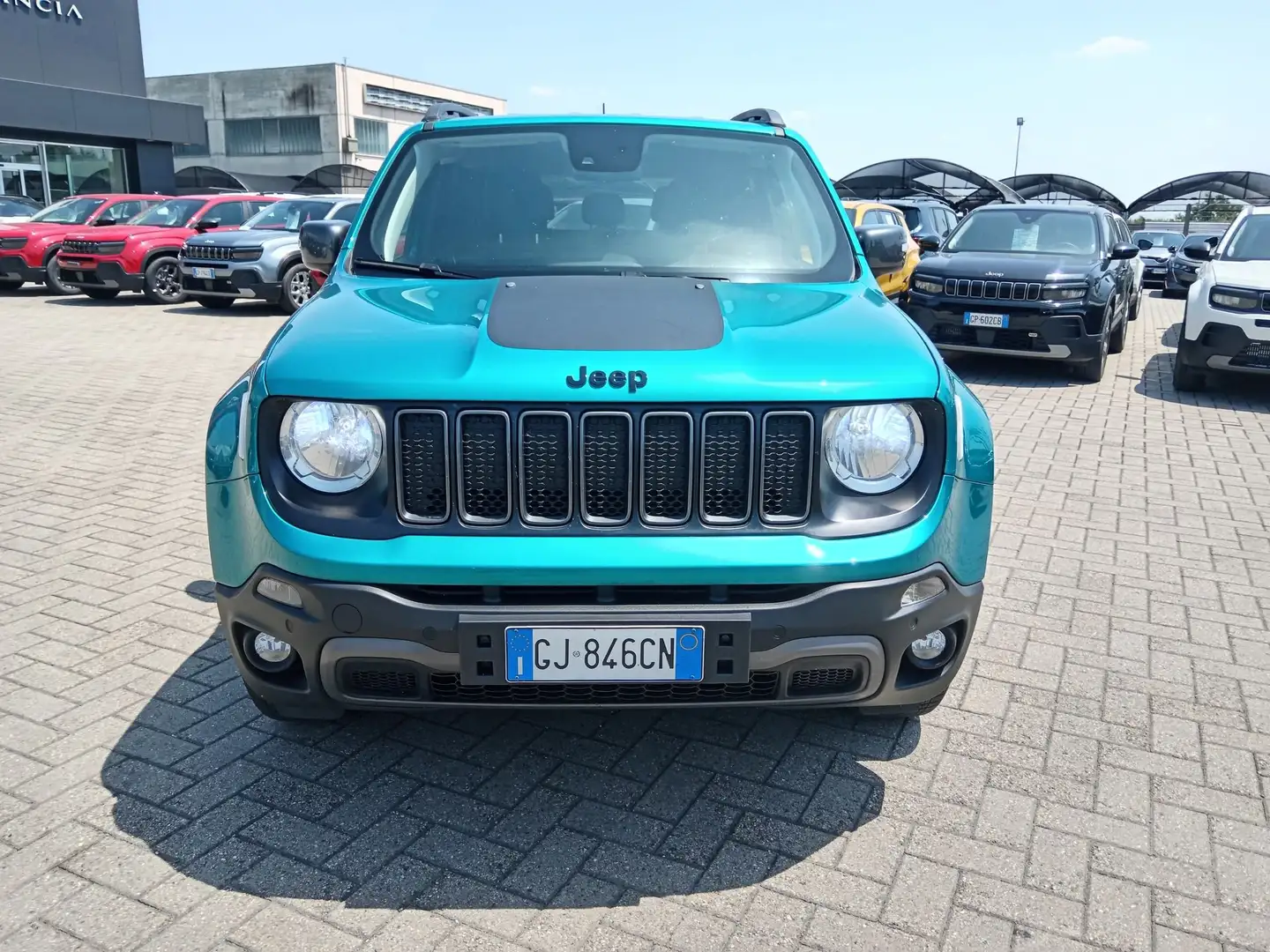 Jeep Renegade 1.3 T4 240CV PHEV 4xe AT6 Trailhawk Bleu - 2