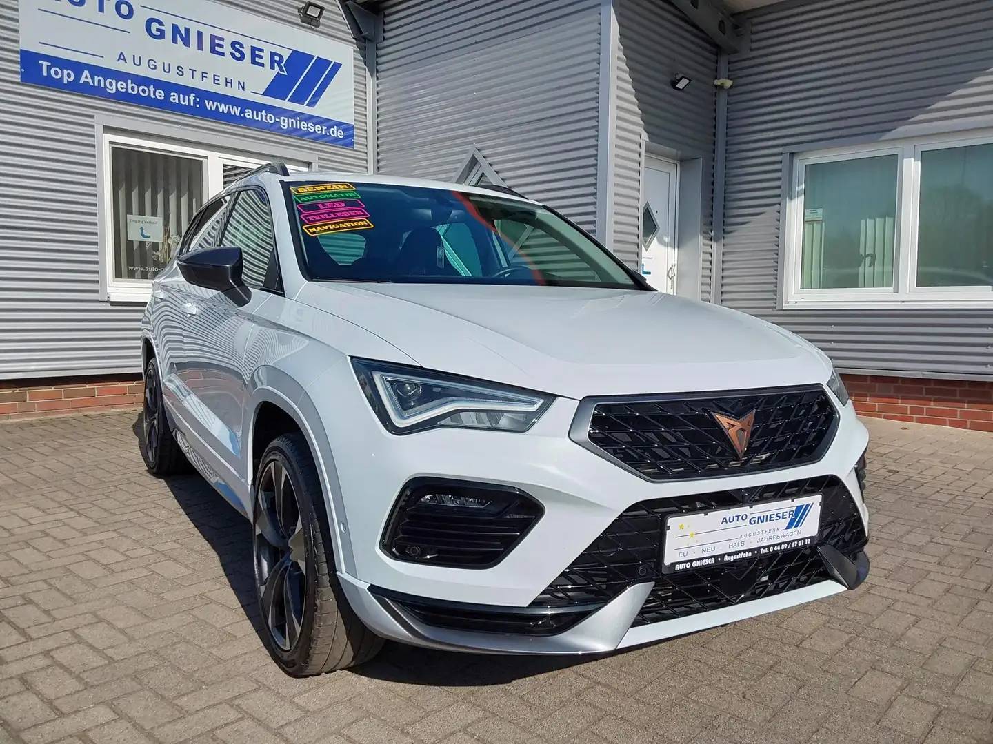 CUPRA Ateca 1.5 TSI DSG AHK/LED/PDC/SHZ/KAM/NAV 110 kW (150... Weiß - 1