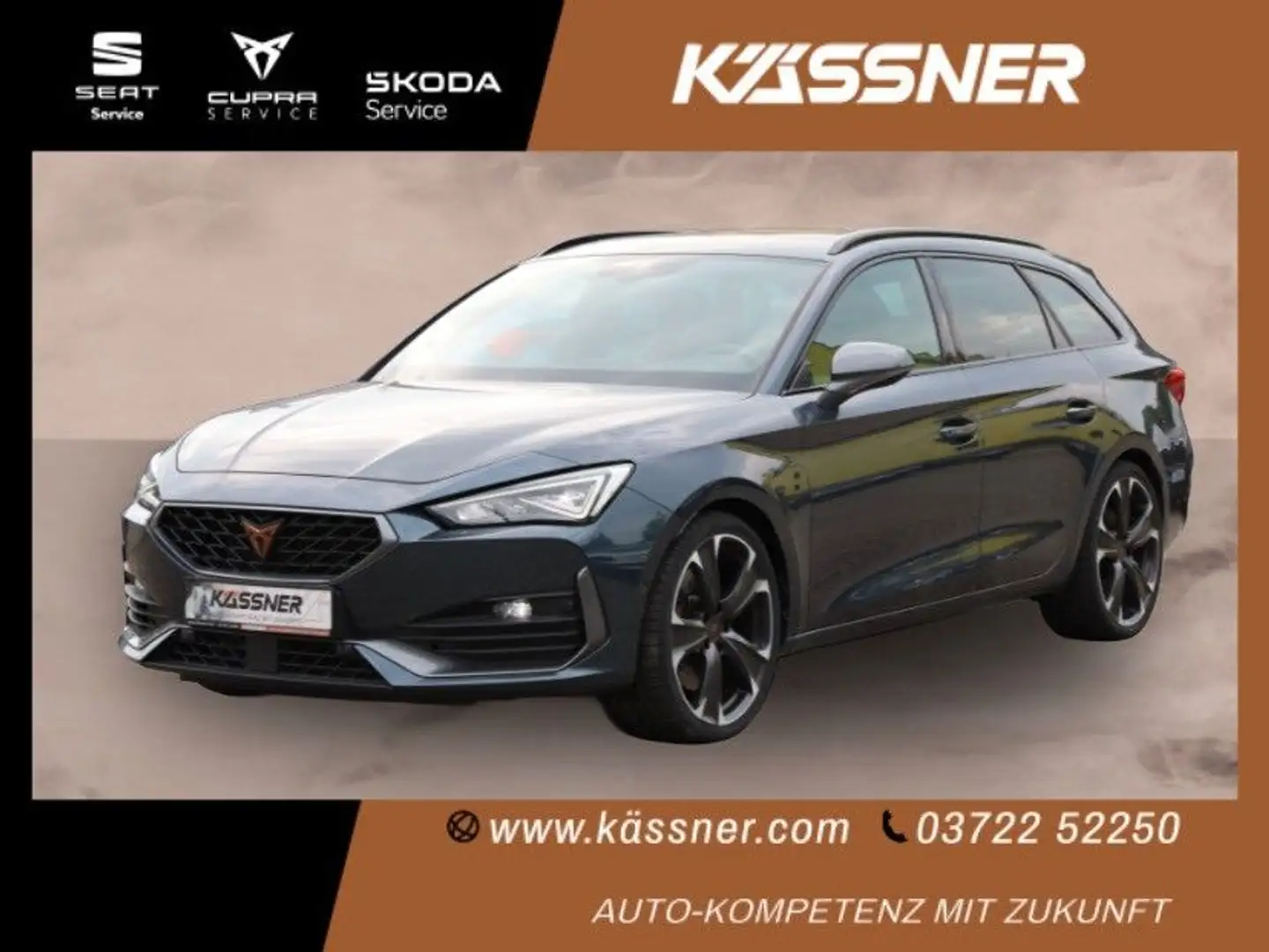 CUPRA Leon Sportstourer 2,0 TSI DSG *AHZV *Leder *PANO Grau - 1