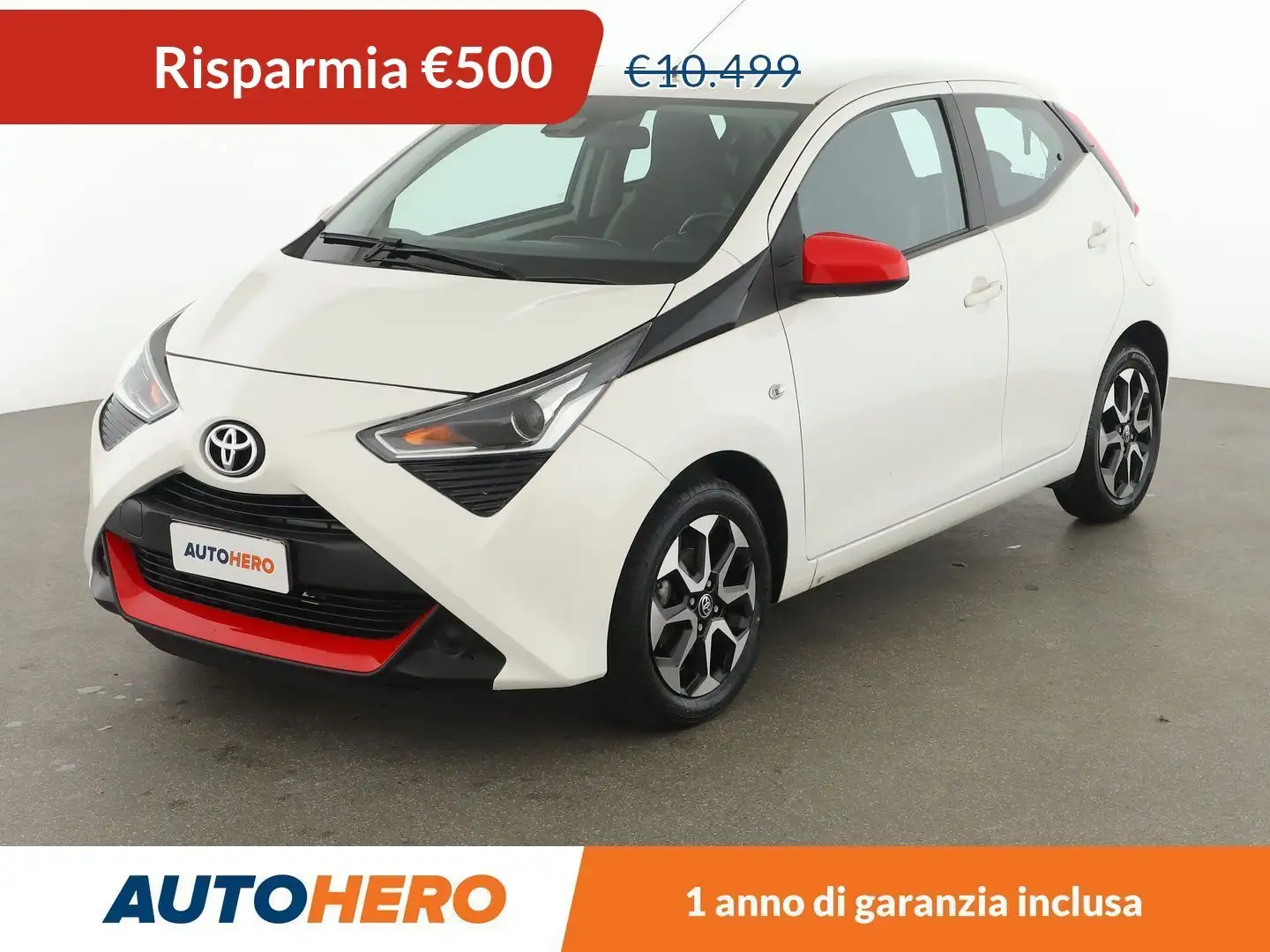 Toyota Aygo 1.0-VVT-i X-Play 72 CV Bianco - 1