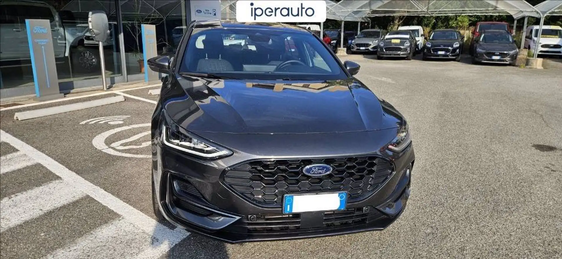Ford Focus 1.0t ecoboost h st-line 125cv **AZIENDALE** Grijs - 2