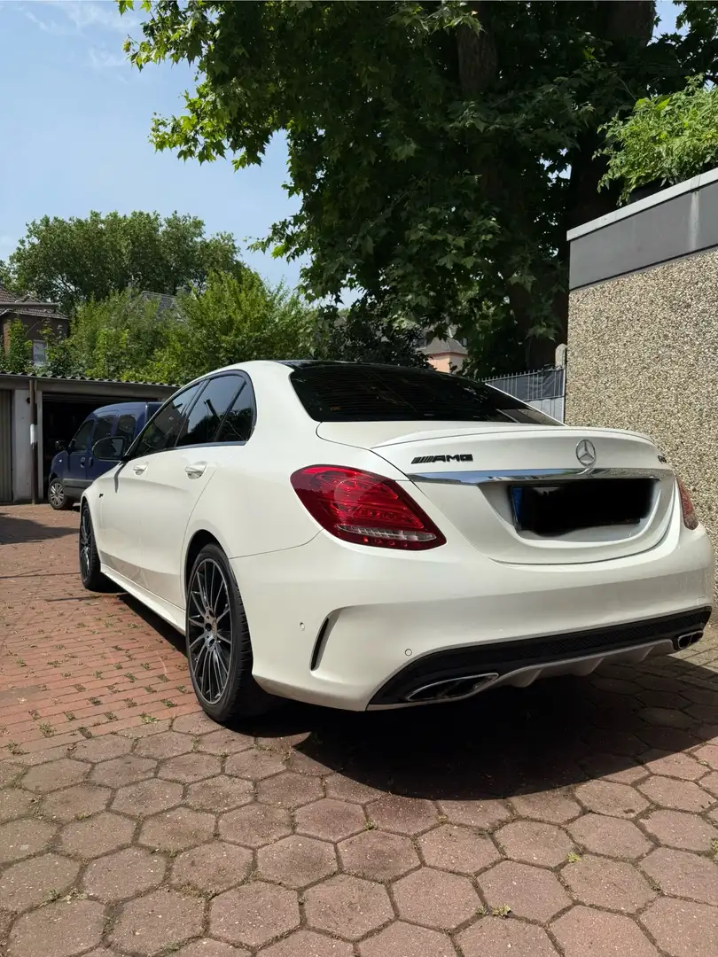 Mercedes-Benz C 450 C450 AMG 4matic - Night Paket | Panorama| Navi Blanc - 2