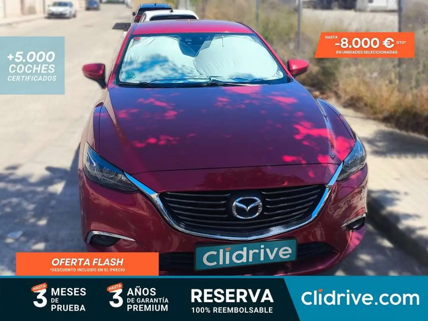 Mazda 6 2.2DE Style Rojo - 1