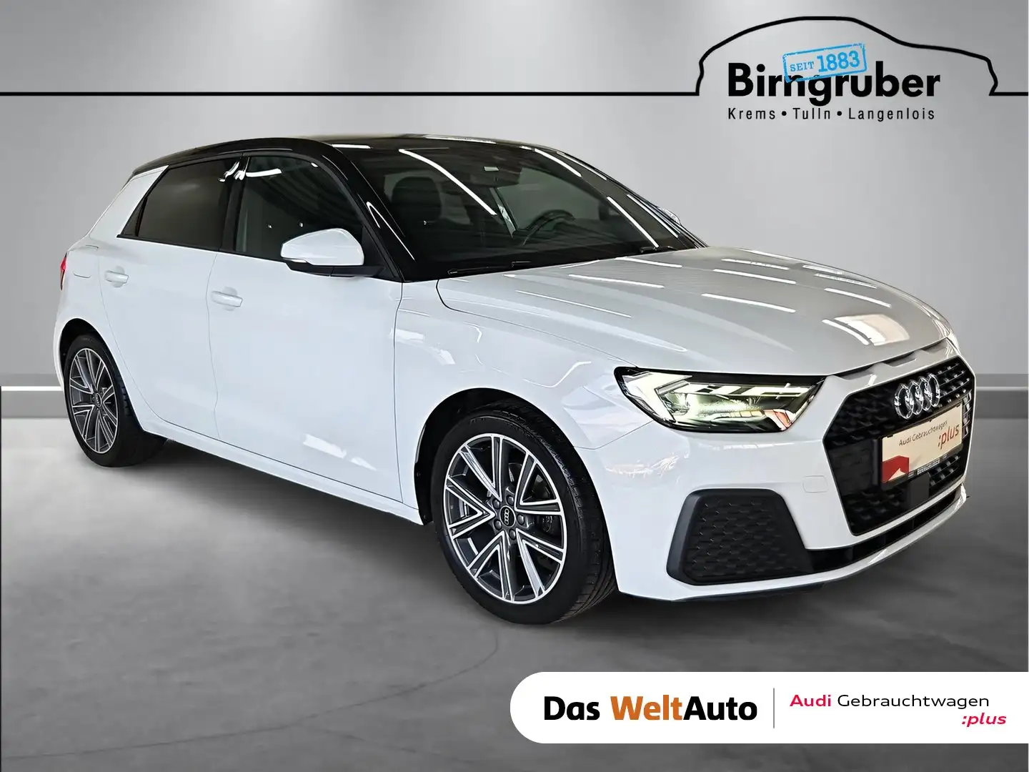 Audi A1 30 TFSI intense Weiß - 1