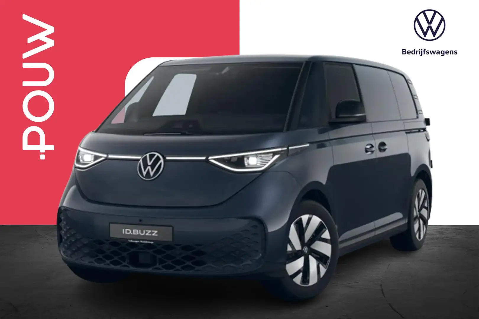 Volkswagen ID. Buzz Cargo Anniversary Edition 286pk 79 kWh | LMV 20'' | Trek Blauw - 1
