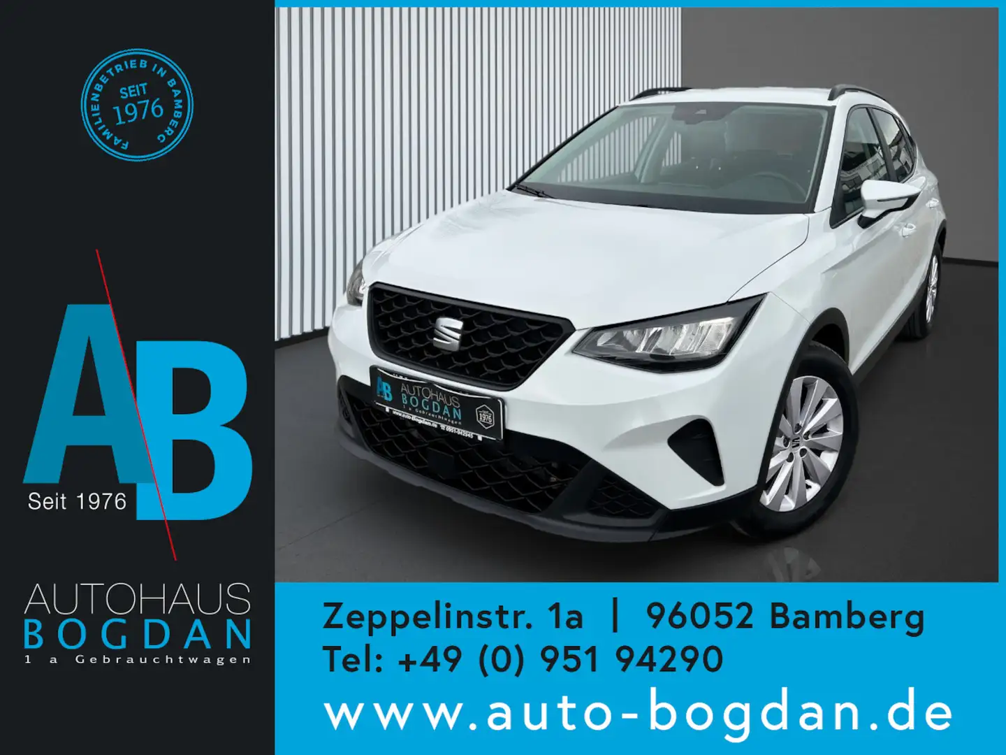 SEAT Arona Style Automatik LED*digit.Cockpit*Tempomat Blanc - 1