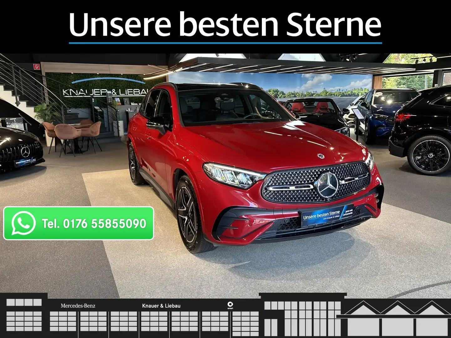 Mercedes-Benz GLC 220 GLC 220d 4M AMG-Line*Night*Pano*AHK*Winter*Memory Rot - 1