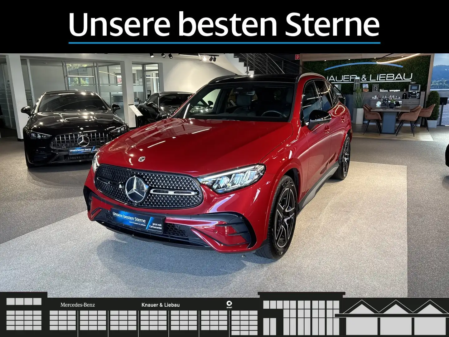 Mercedes-Benz GLC 220 GLC 220d 4M AMG-Line*Night*Pano*AHK*Winter*Memory Rot - 2