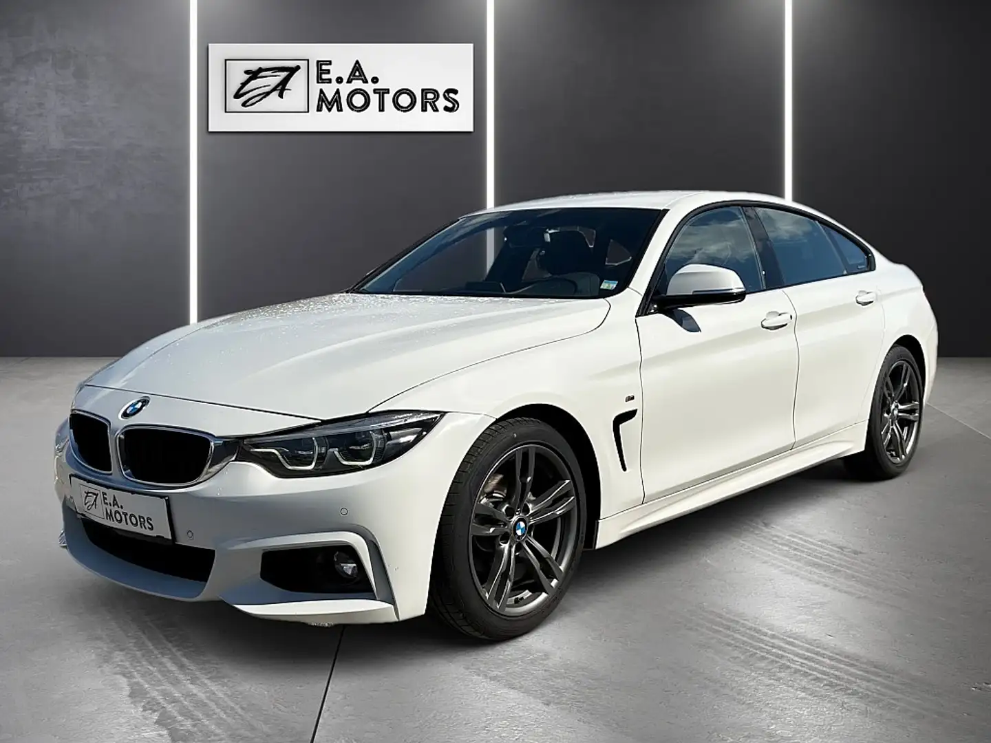 BMW 420 i Gran Coupe M Sport Aut. Weiß - 1