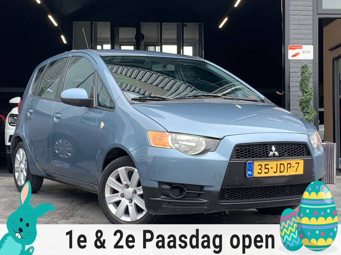 Mitsubishi Colt 1.3Invite|AUT|1e eig|PDC|Trekhaak|NAP|Cruise Azul - 1