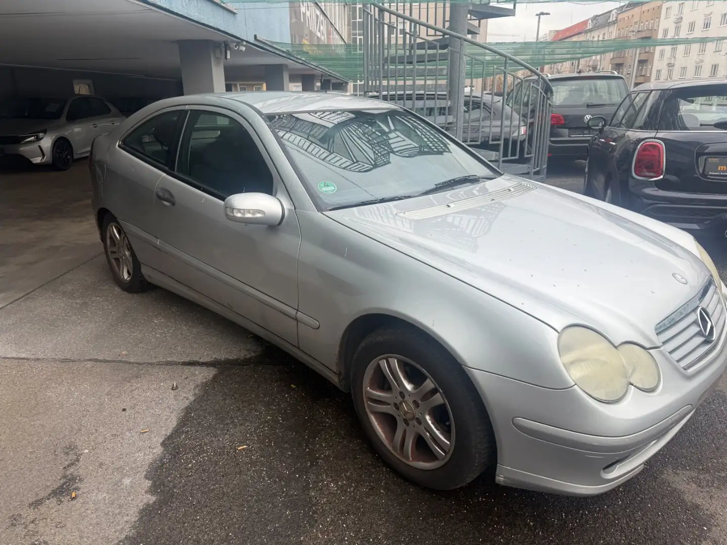 Mercedes-Benz C 200 Sportcoupe*Klima*Alu Silber - 1