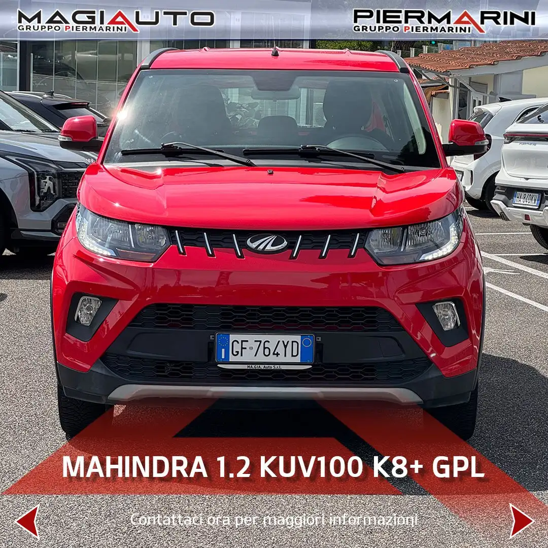 Mahindra KUV100 1.2 K8 M-BiFuel GPL Rot - 2
