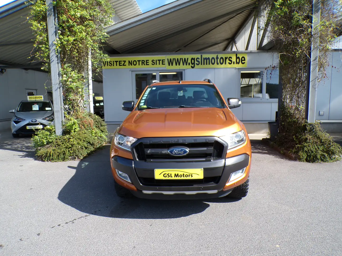 Ford Ranger 3.2TDCi 200cv 4x4 Automatic orange 06/16 Airco GPS Orange - 2