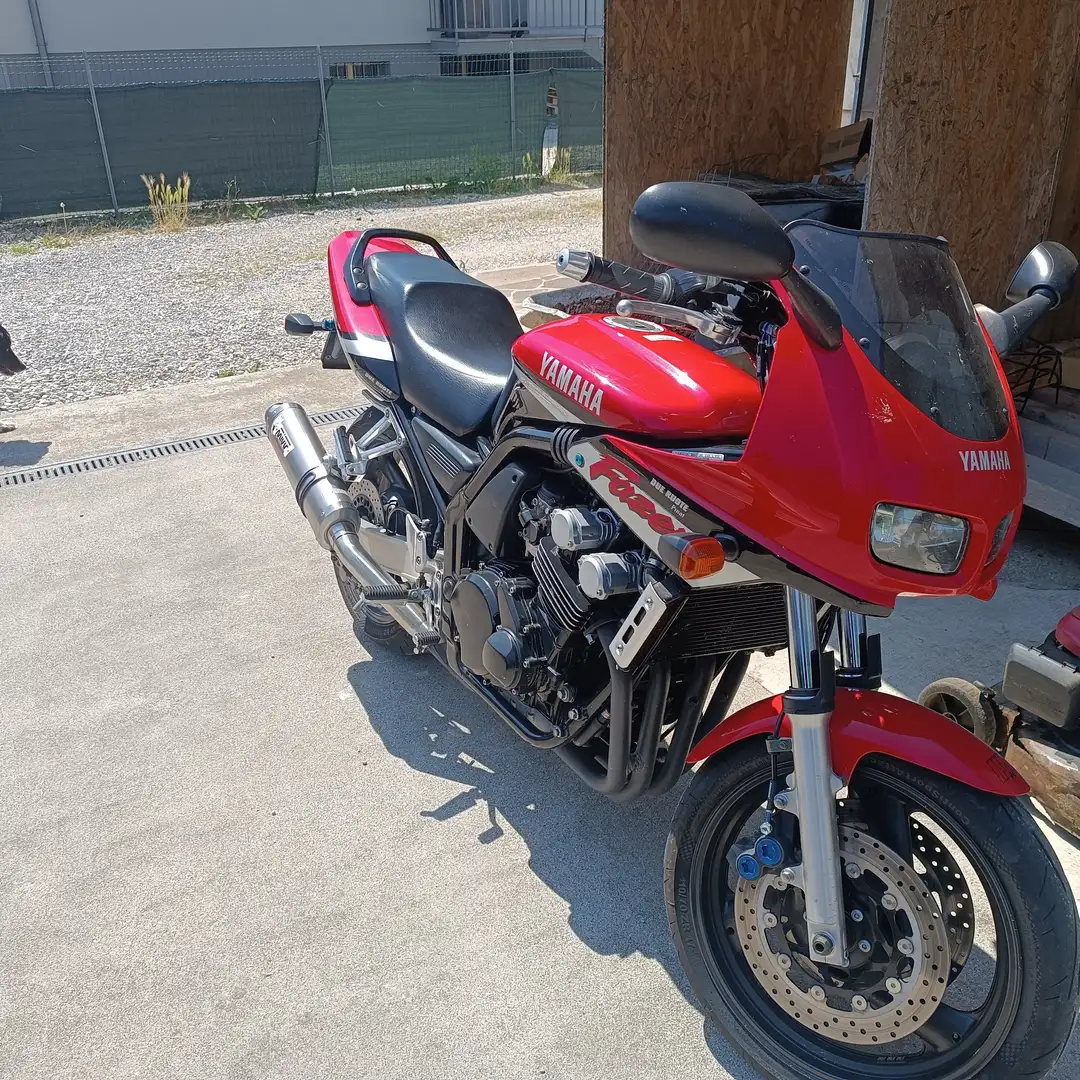 Yamaha FZS 600 fazer Červená - 2