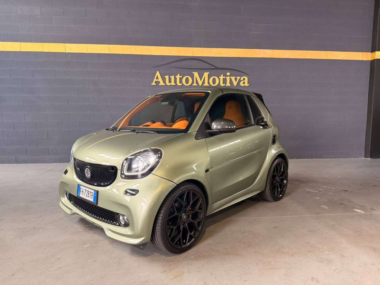 smart forTwo Fortwo III 2015 Cabrio Cabrio 0.9 t Brabus Xclusive 109cv twinamic