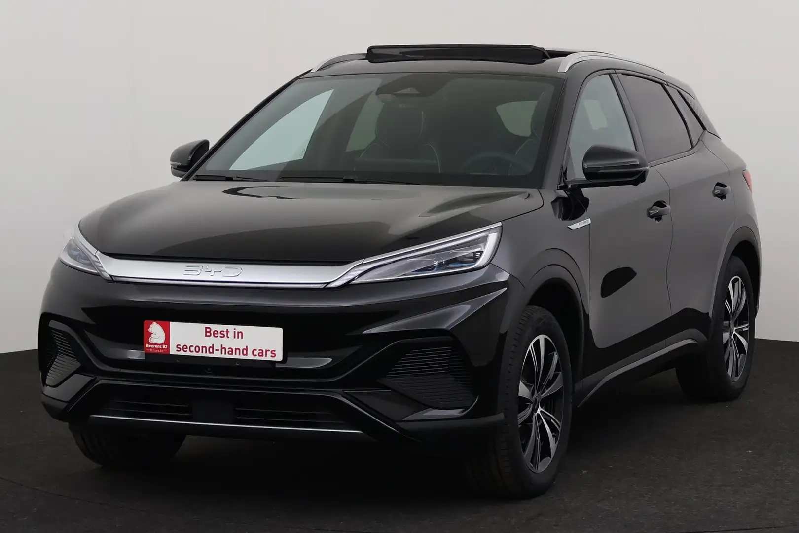 BYD Atto 3 DESIGN + A/T + CARPLAY + LEDER + CAMERA + PDC + CR Zwart - 1