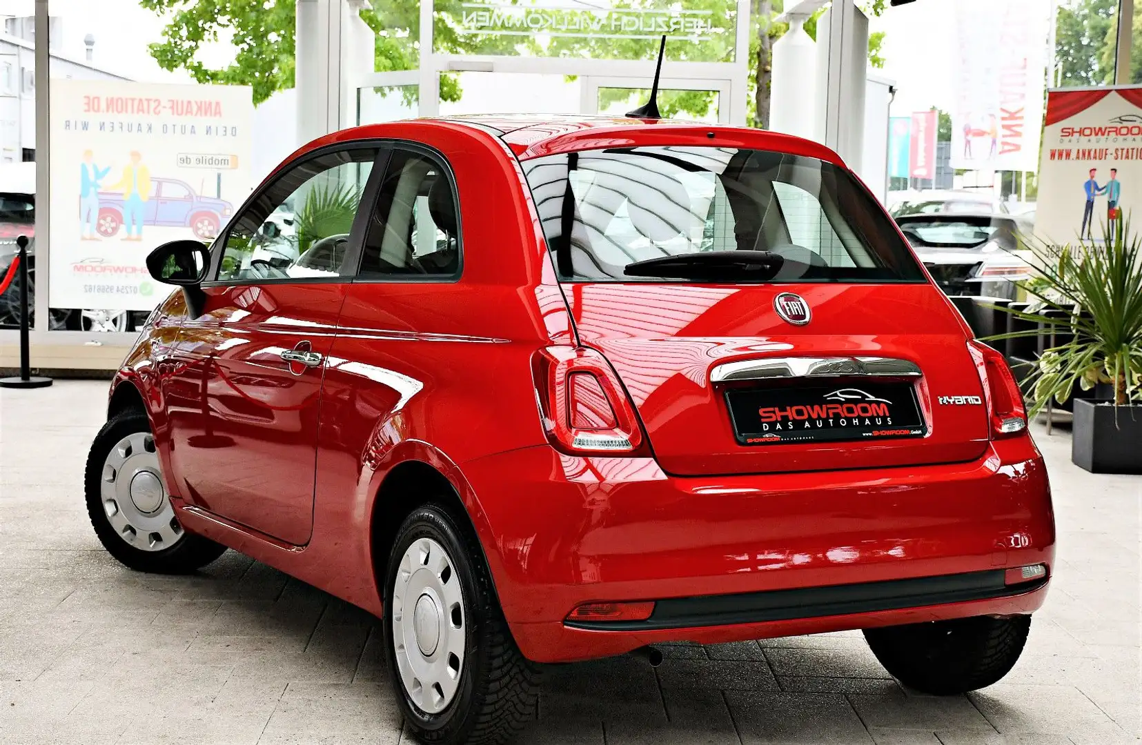 Fiat 500 Pop Mild-Hybrid Sonderfarbe 1.Hand Isofix Rot - 2