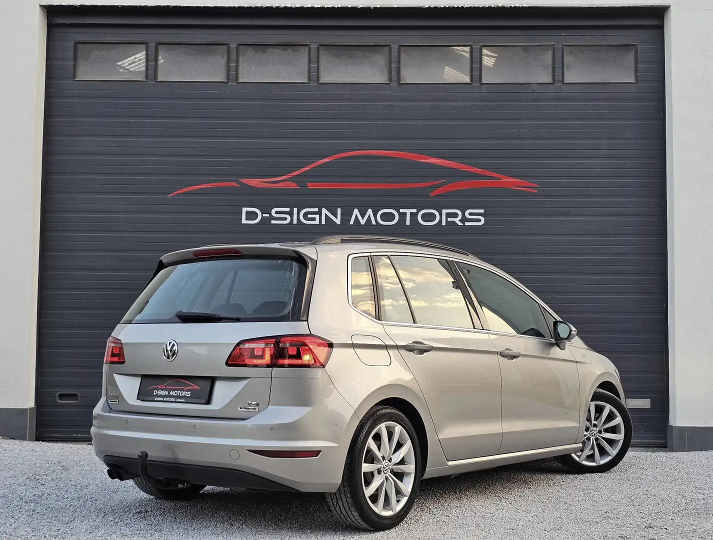 Volkswagen Golf Sportsvan 1.4 TSI (125ch) HIGHLINE 2015 59.263km GARANTIE !! Gris - 2