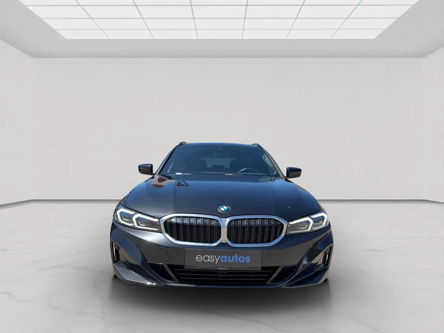 BMW 318 318d 48 V Touring Aut. Schwarz - 2