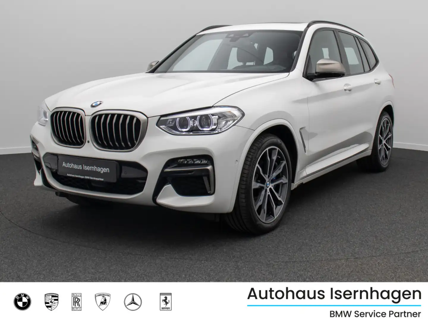 BMW X3 M Panorama 360°HUD DAB DisplayKey AHK 20 Білий - 1
