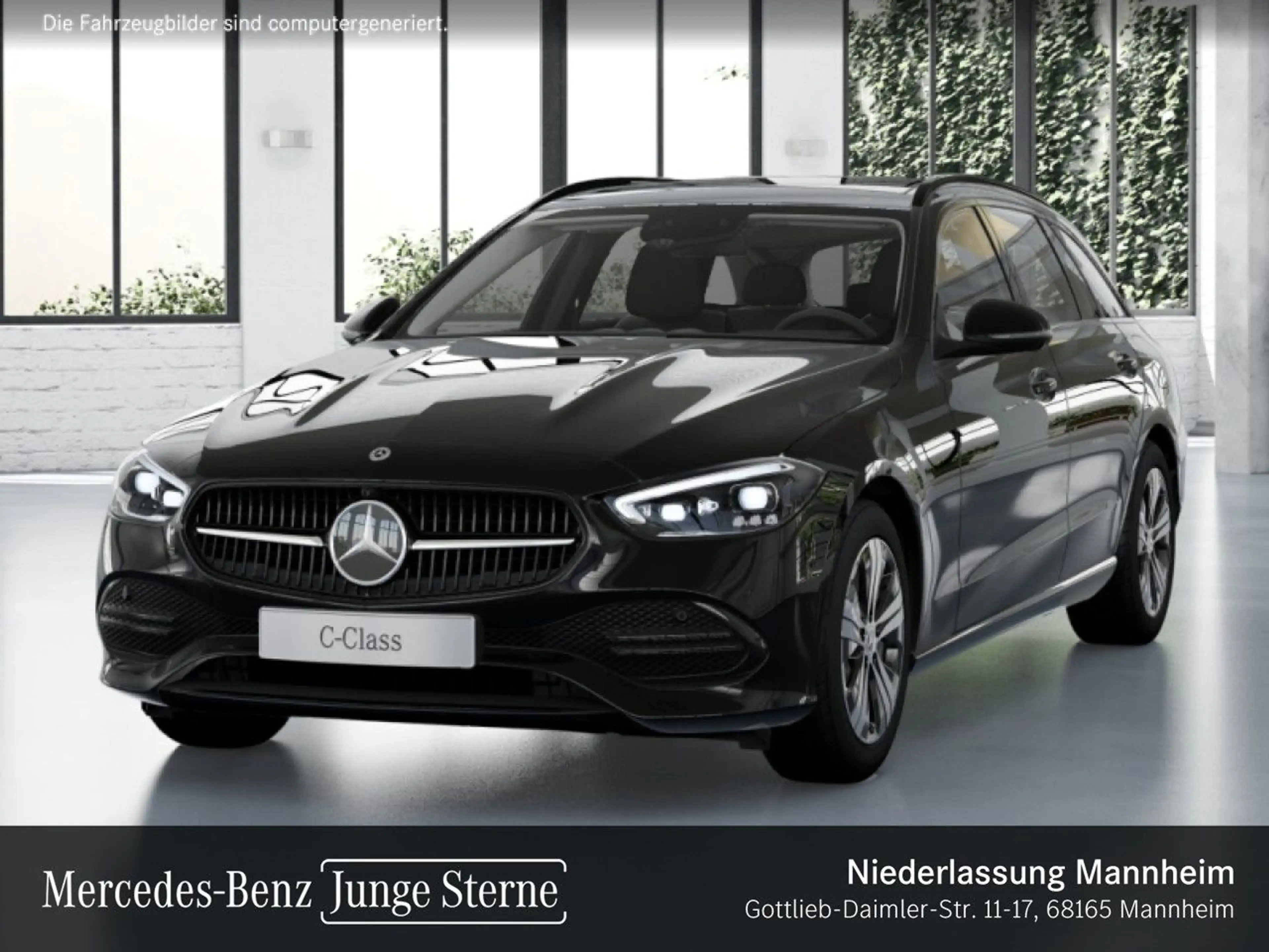 Mercedes-Benz C 300 de T 4M AVANTG+NIGHT+PANO+360+KEYLESS+9G — photo 2