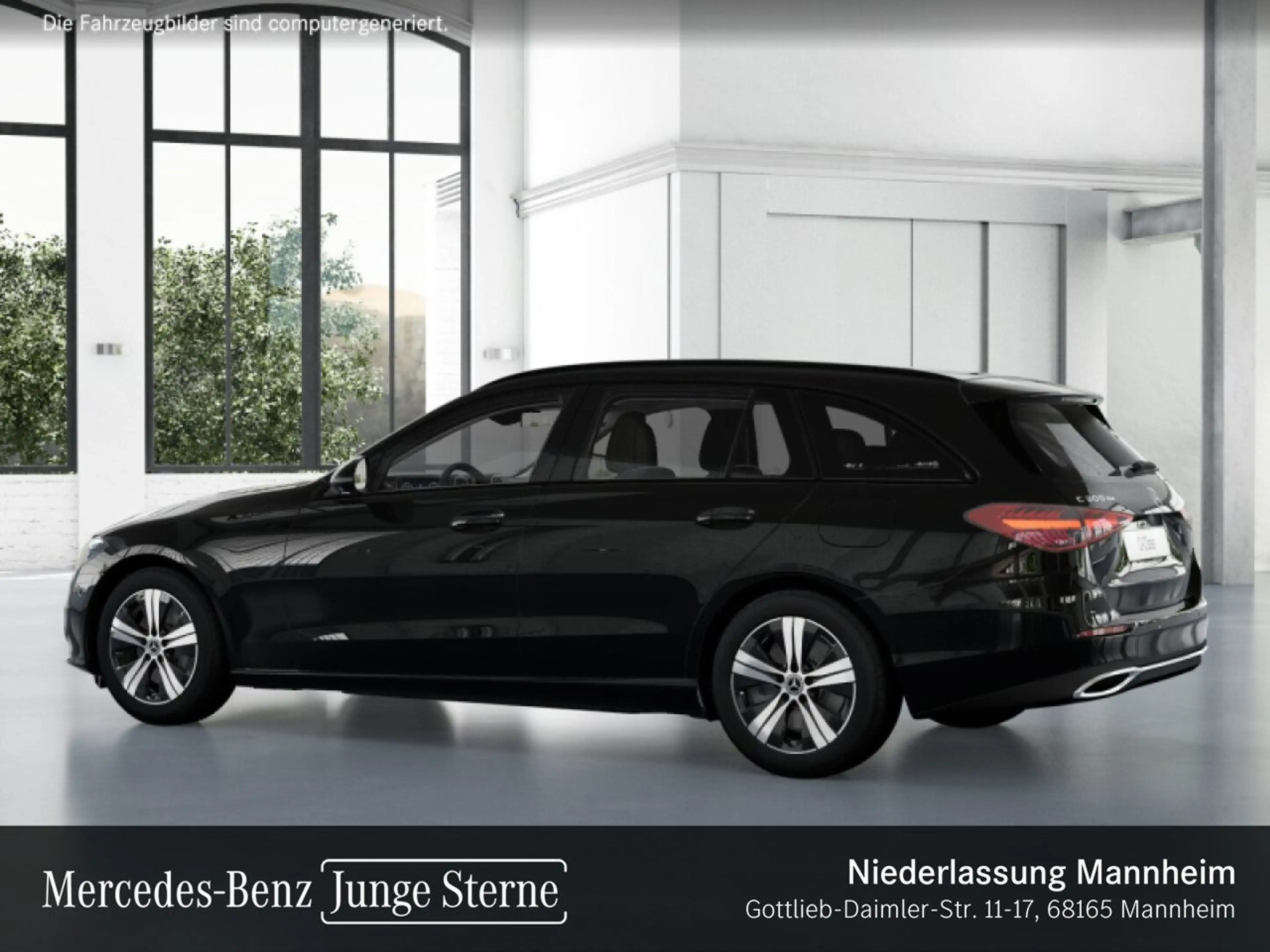 Mercedes-Benz C 300 de T 4M AVANTG+NIGHT+PANO+360+KEYLESS+9G — photo 15