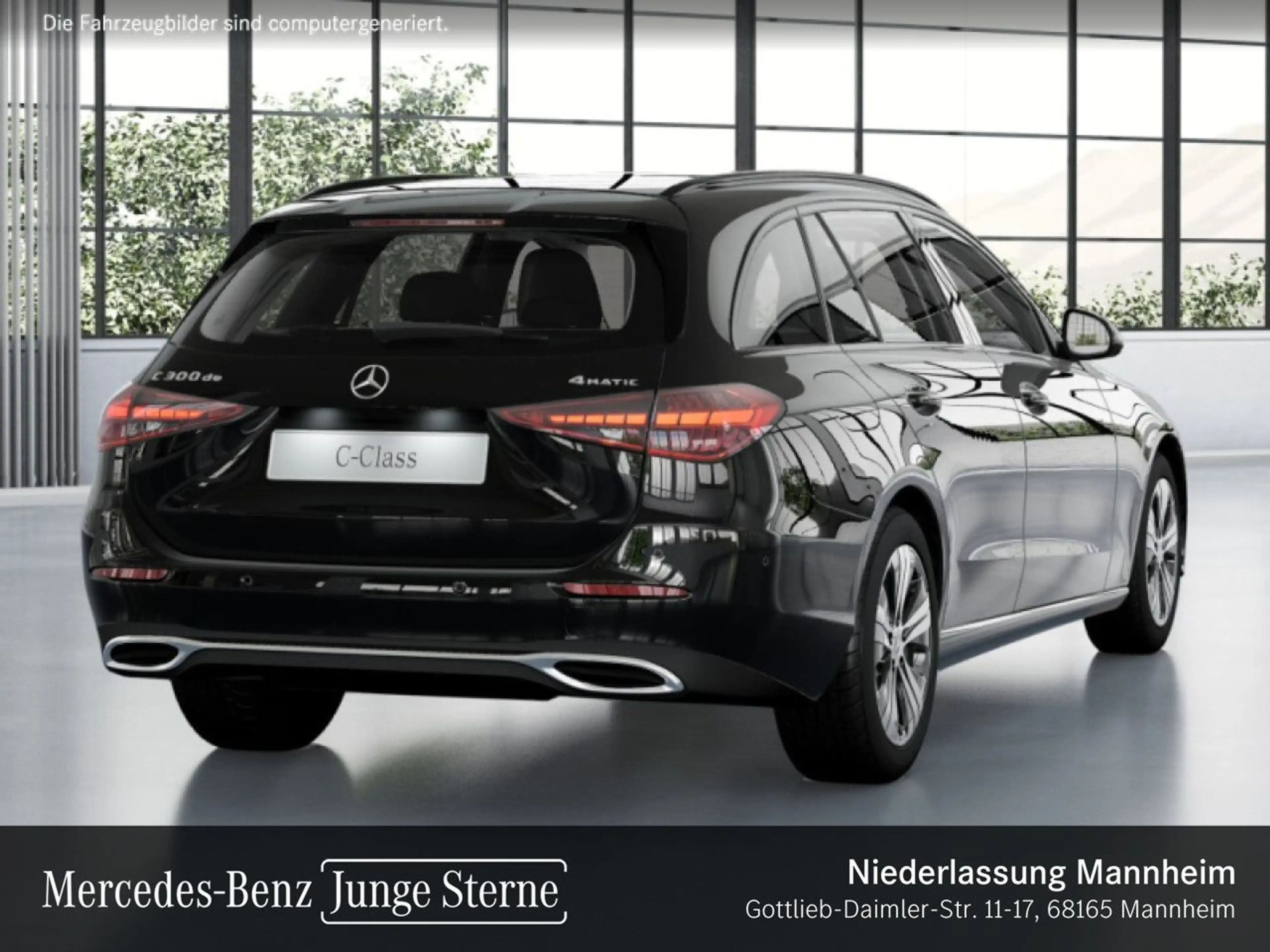 Mercedes-Benz C 300 de T 4M AVANTG+NIGHT+PANO+360+KEYLESS+9G — photo 5