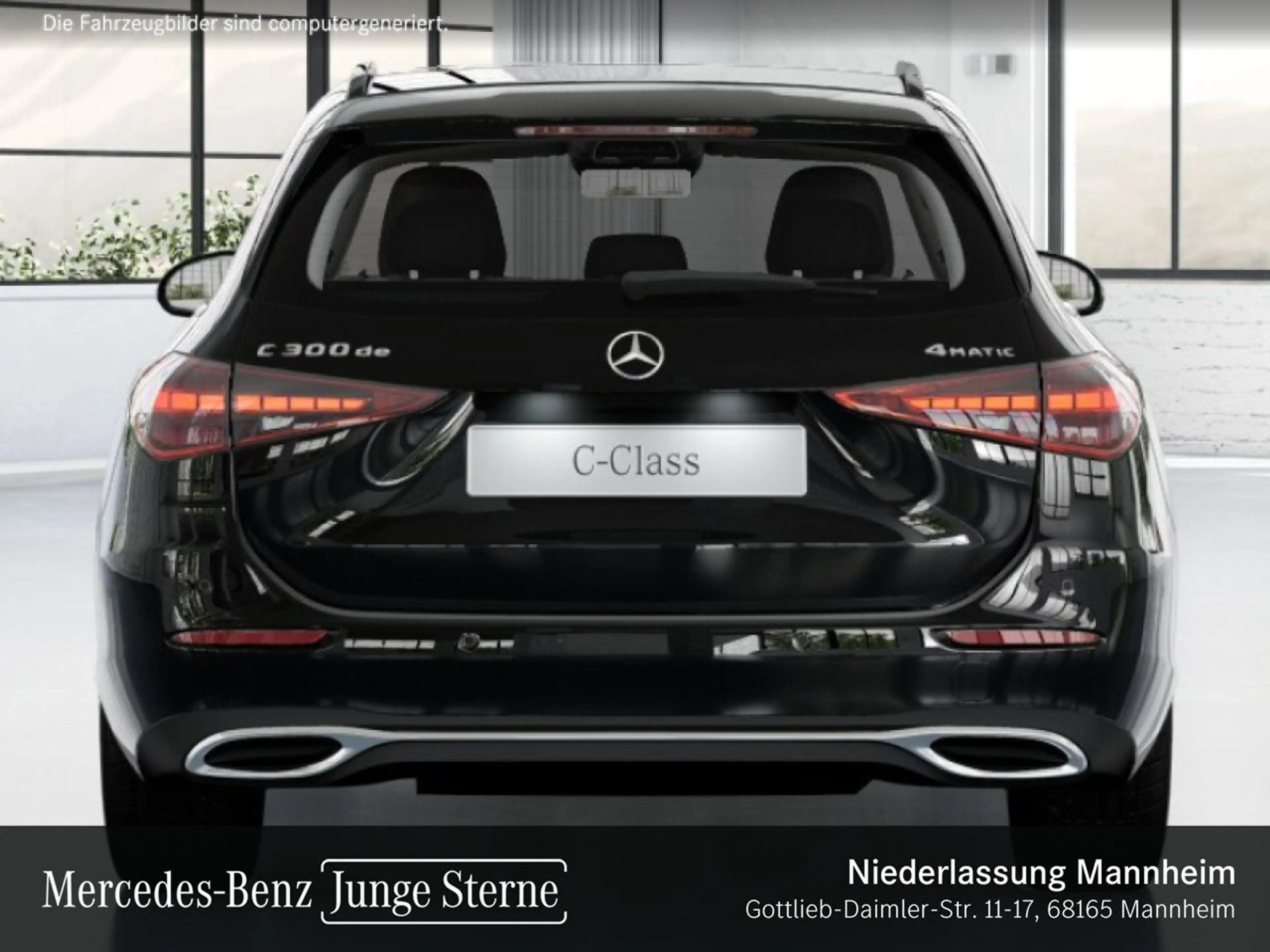 Mercedes-Benz C 300 de T 4M AVANTG+NIGHT+PANO+360+KEYLESS+9G — photo 9