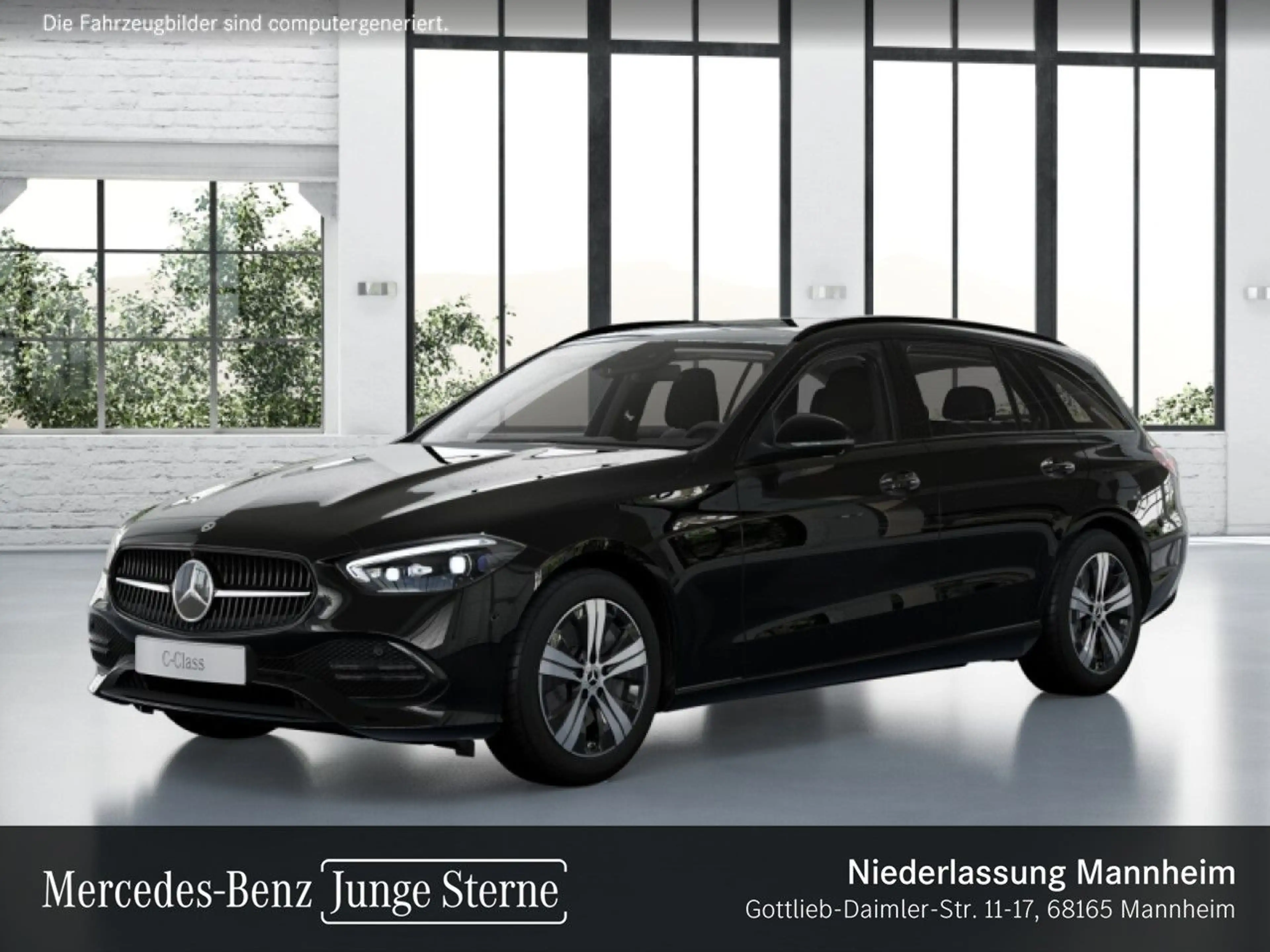 Mercedes-Benz C 300 de T 4M AVANTG+NIGHT+PANO+360+KEYLESS+9G — photo 14