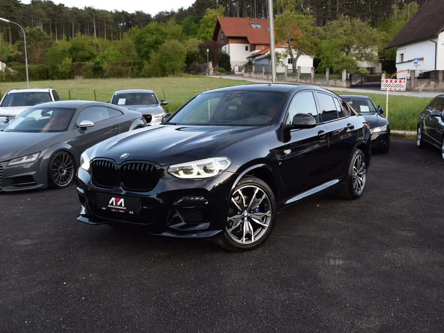 BMW X4 M M40 d Noir - 1