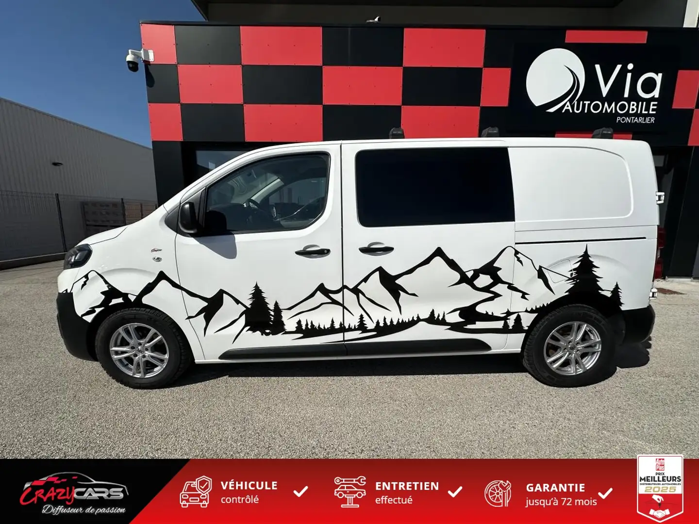 Citroen Jumpy 2.0 HDi 120 Cab appro M Blanc - 2