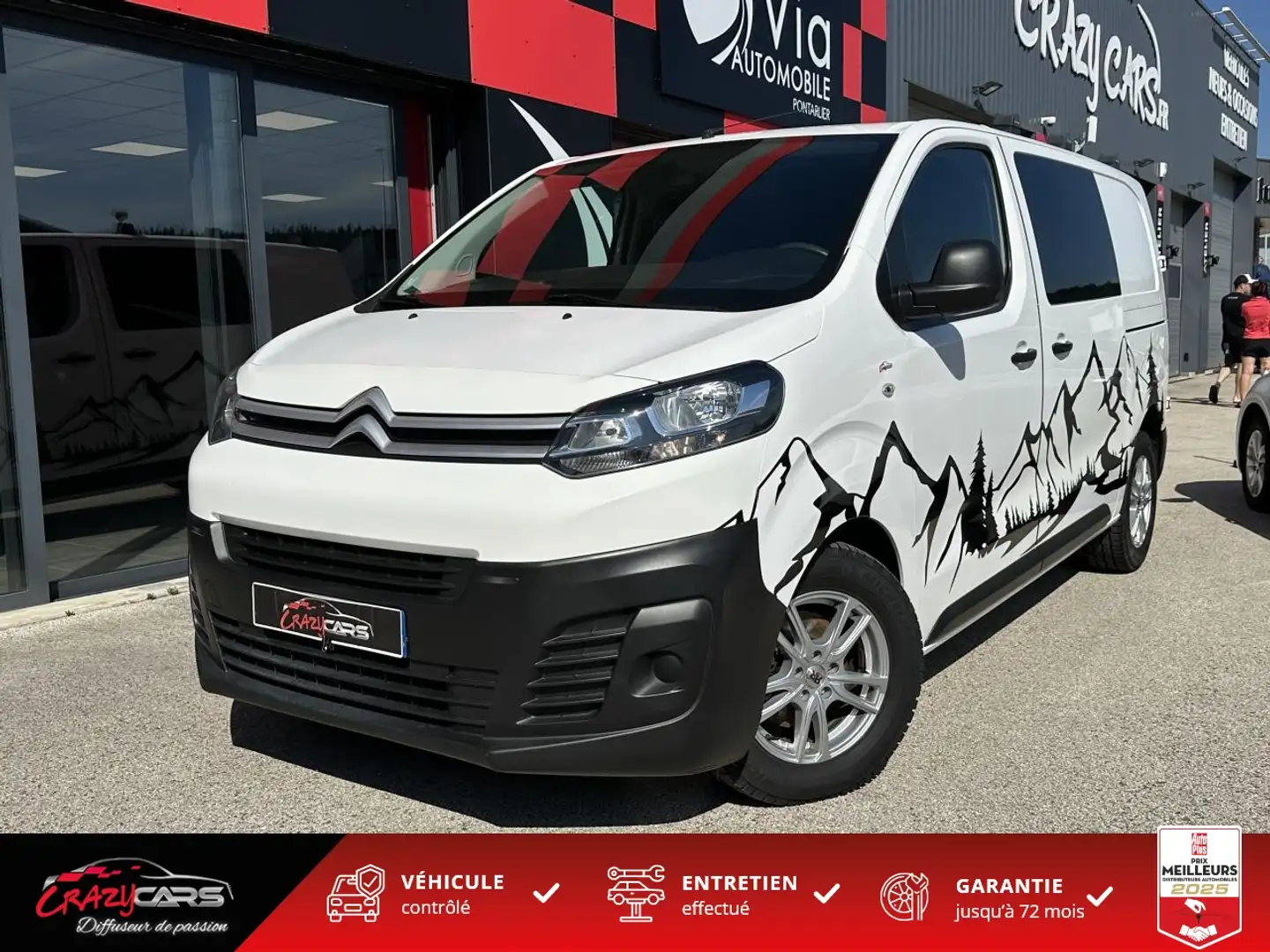 Citroen Jumpy 2.0 HDi 120 Cab appro M Blanc - 1