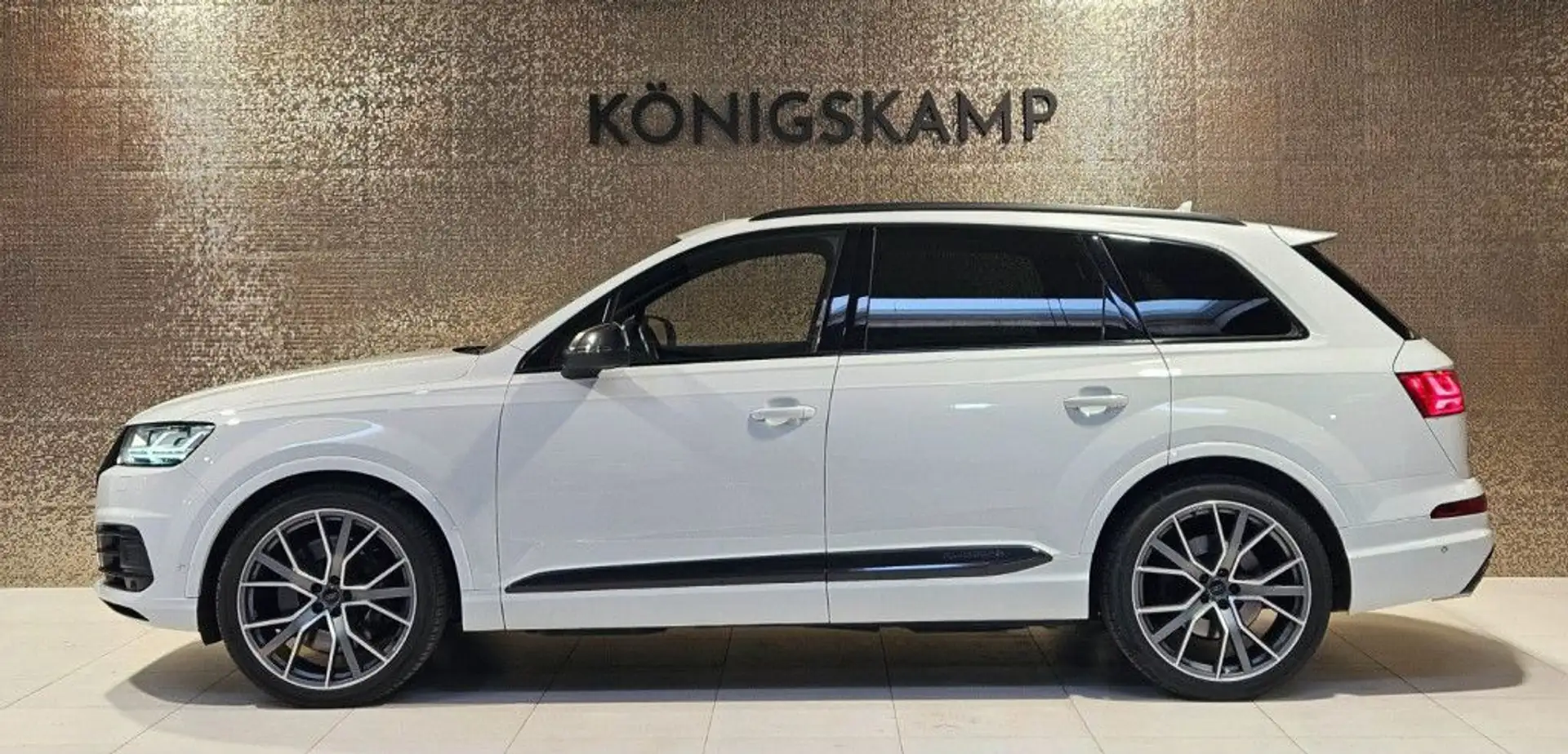 Audi SQ7 4.0 TDI quattro *PANO * AHK * LUFT * MATRIX* Weiß - 2