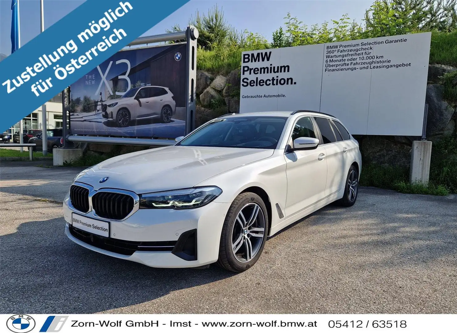 BMW 520 d Bílá - 1