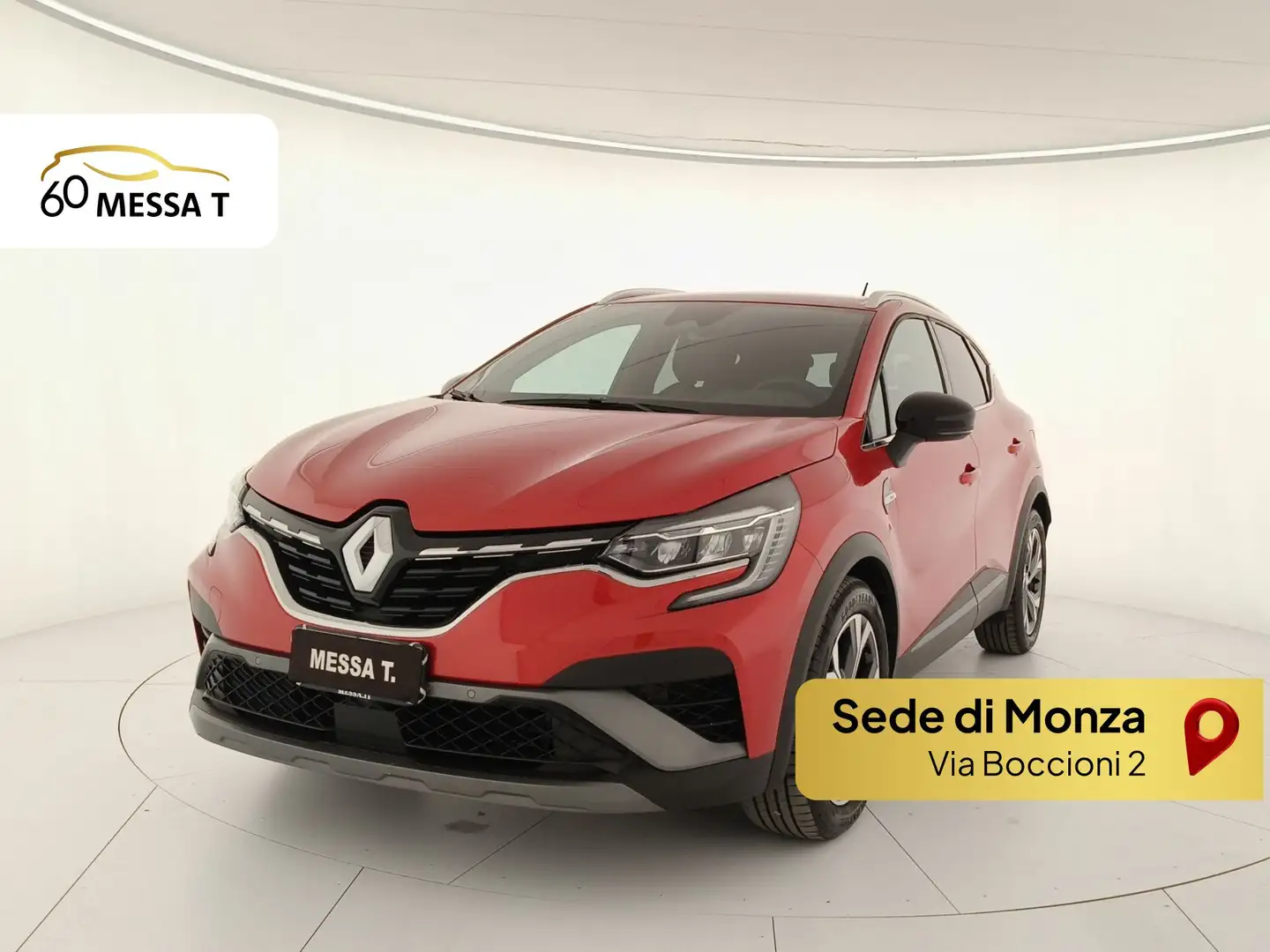 Renault Captur 1.6 E-Tech phev RS Line 160cv auto Rosso - 1