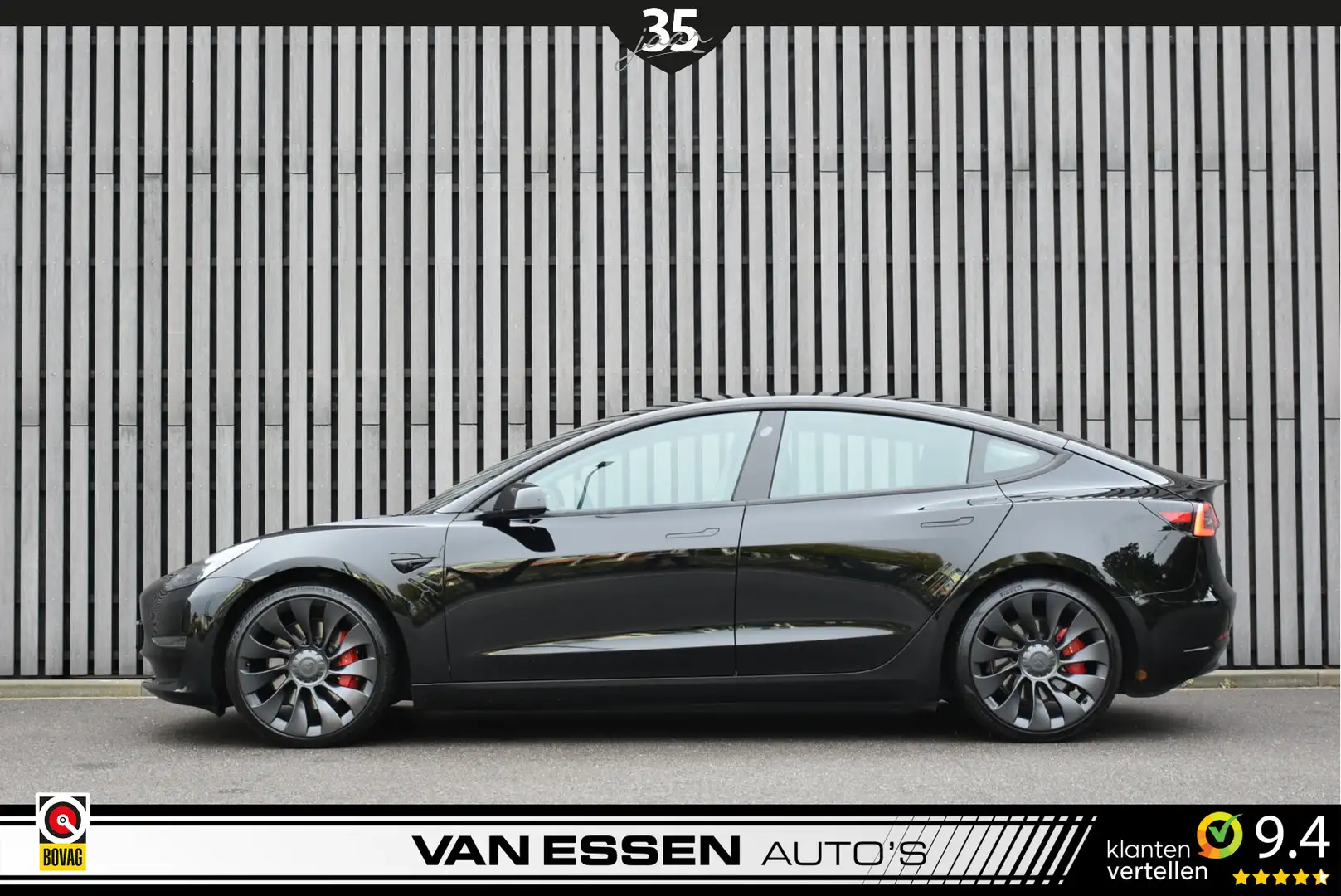 Tesla Model 3 Performance AWD 75 kWh Pano 360-Camera AutoPilot N Noir - 2