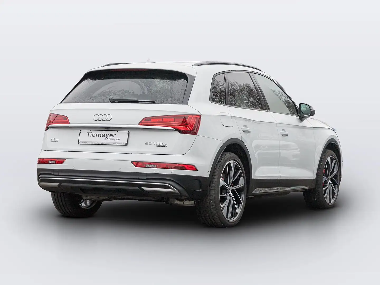 Audi Q5 50 TFSIe Q SPORT LUFT PANO LEDER LM21 Weiß - 2