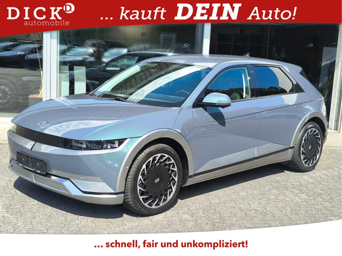 Hyundai IONIQ 5 Techniq WERKSGAR NAVI+LED+SHZ+KAMERA+WP+ Verde - 1