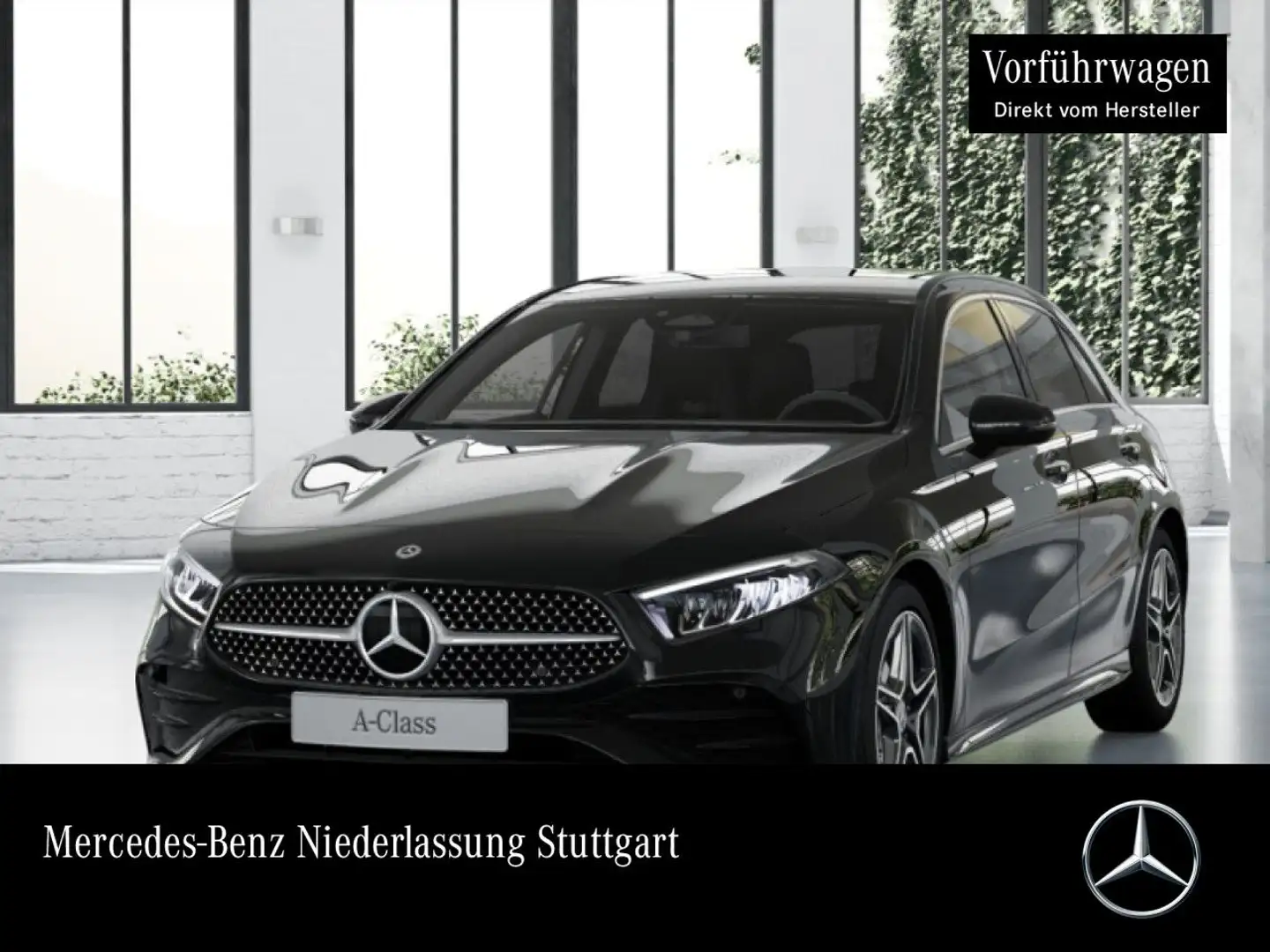 Mercedes-Benz A 180 AMG+LED+KAMERA+TOTW+KEYLESS+7G Schwarz - 1