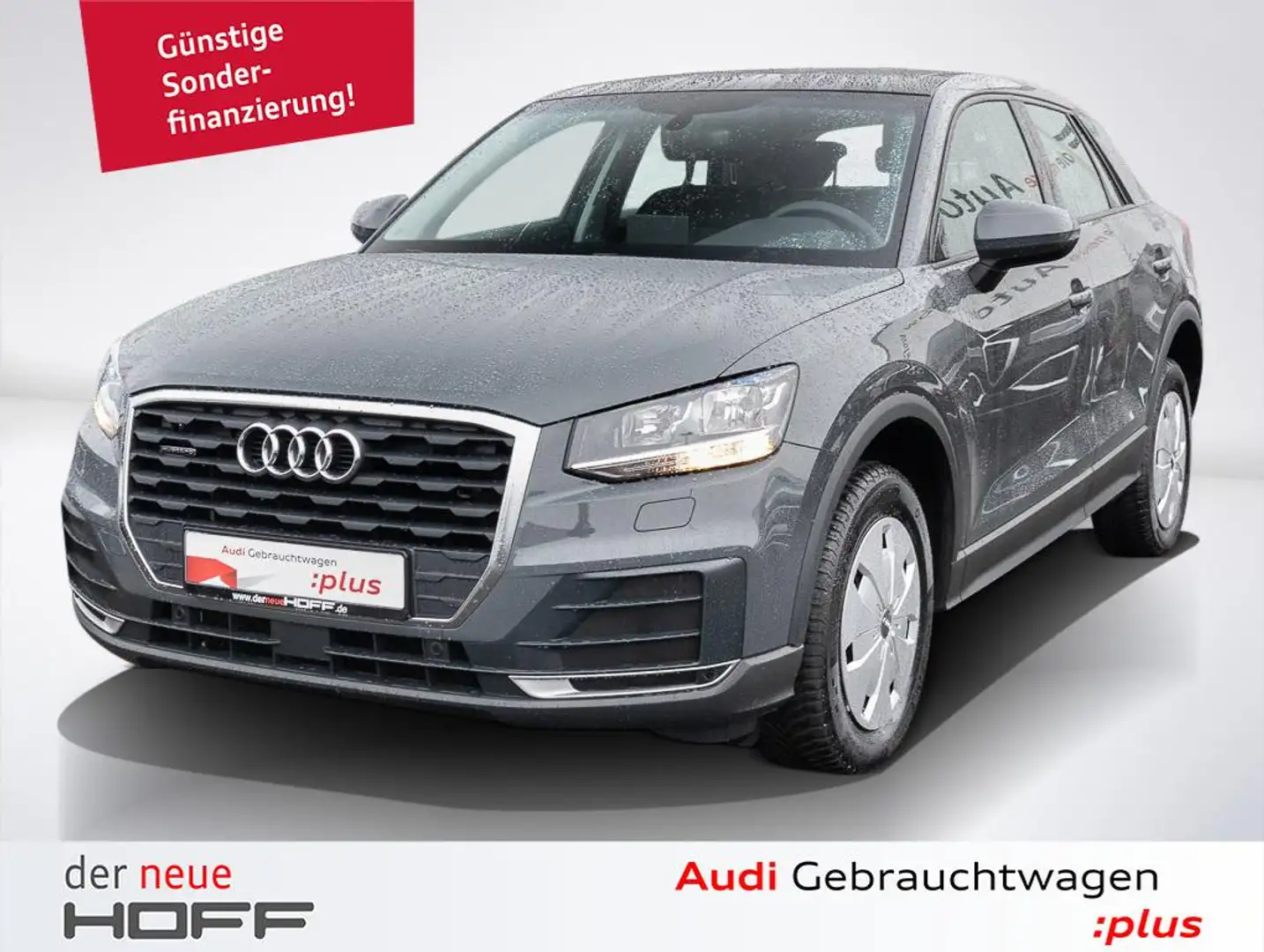 Audi Q2 35 TDI quattro Pano Navi Rückfahrkam AHK ankl. Spi Grau - 1