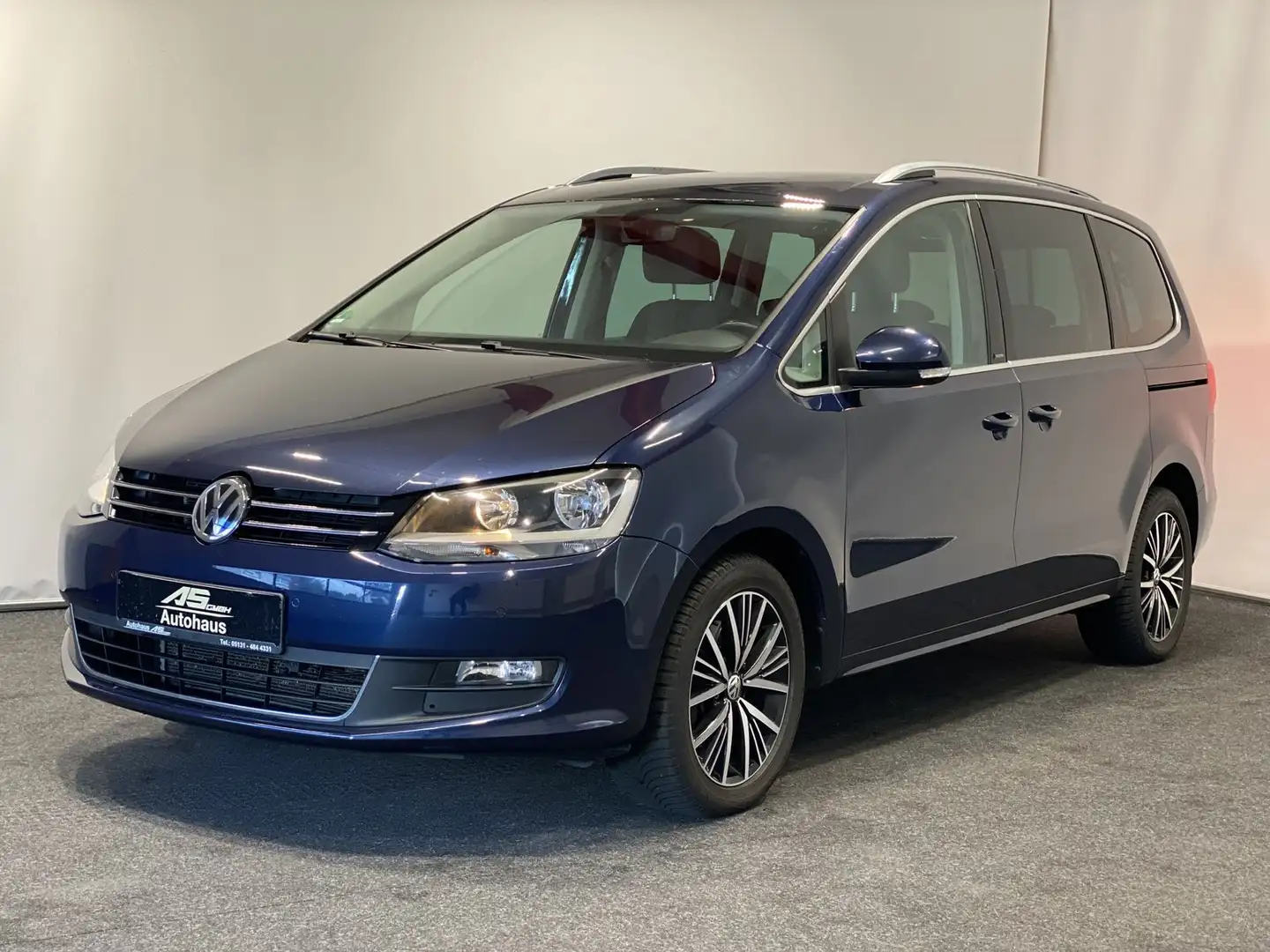 Volkswagen Sharan Allstar 7 Sitzer Kamera Klima SHZ Pano Blau - 1